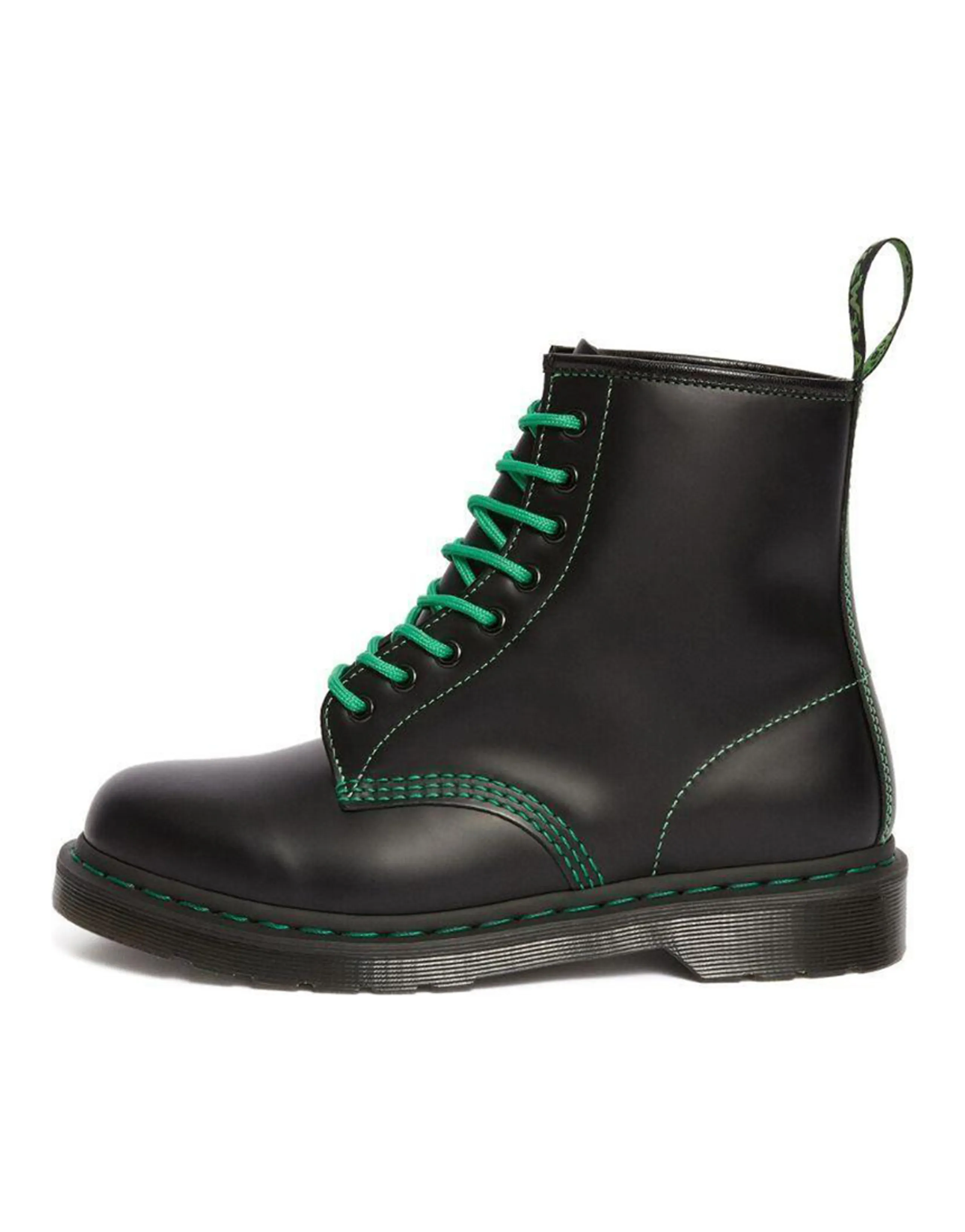Dr.Martens 1460 Martin Boots Unisex Black/Green