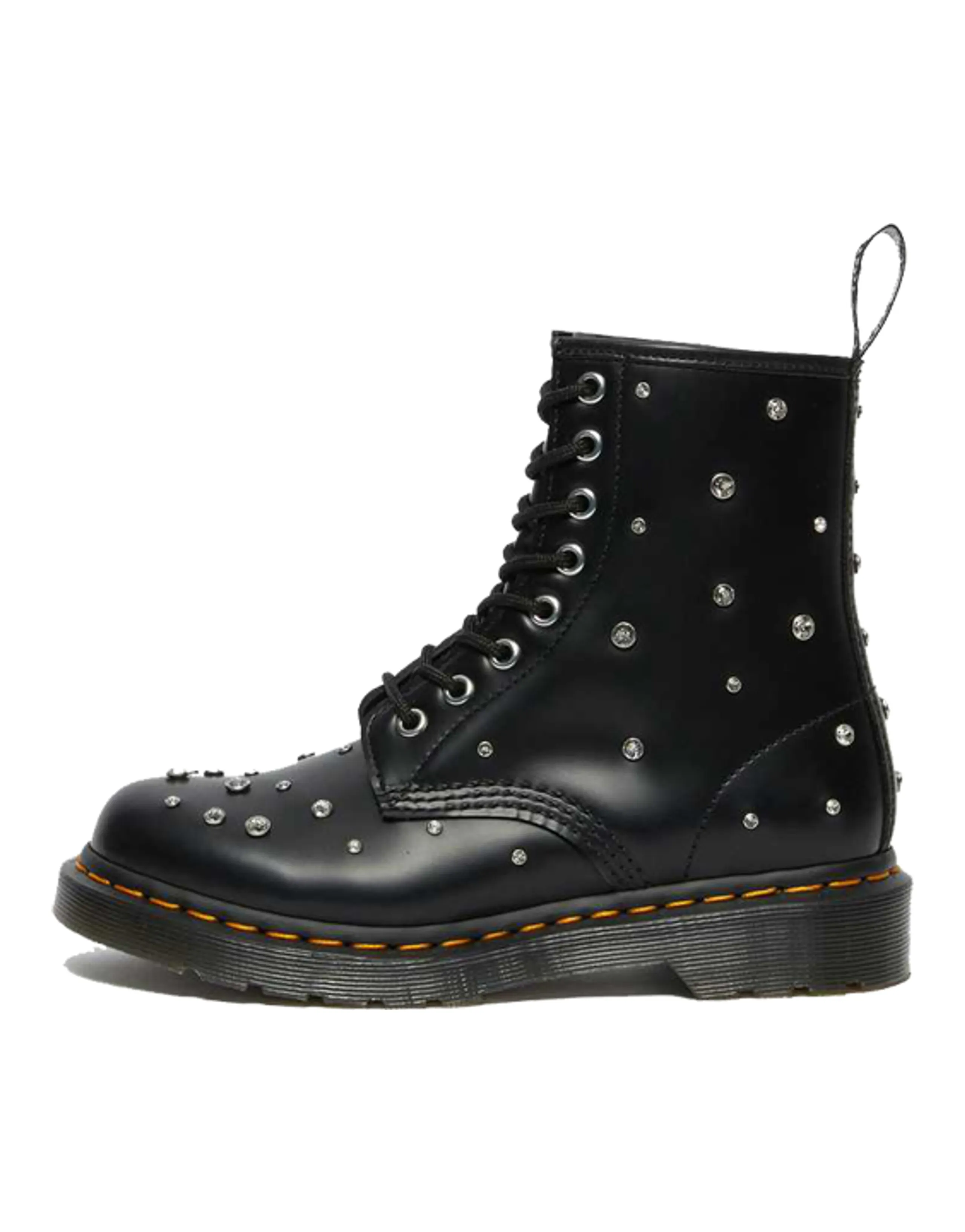Dr. Martens Swarovski X Dr. Martens 1460 Martin Boots Black Women's
