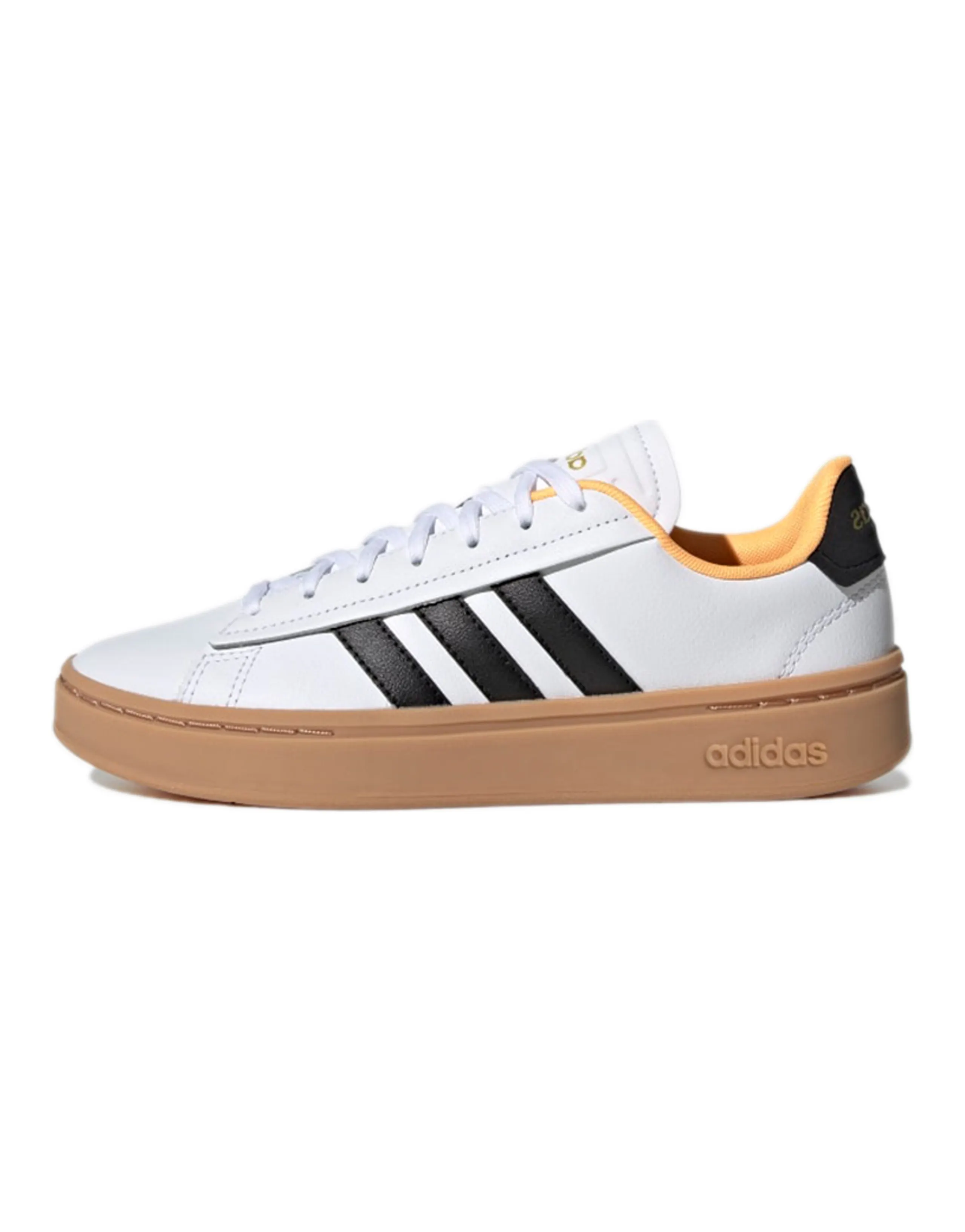 Adidas Women's Grand Court Alpha 'White Flash Orange'