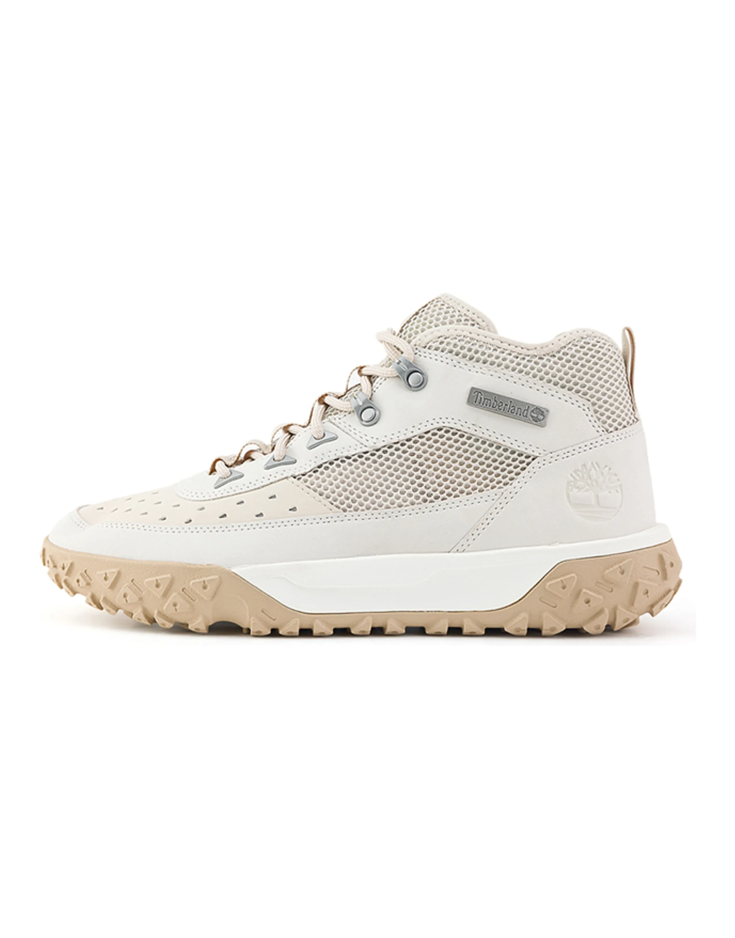 Timberland Comfort Lightweight Outdoor Casual Hiking Shoes Men's Light Gray White