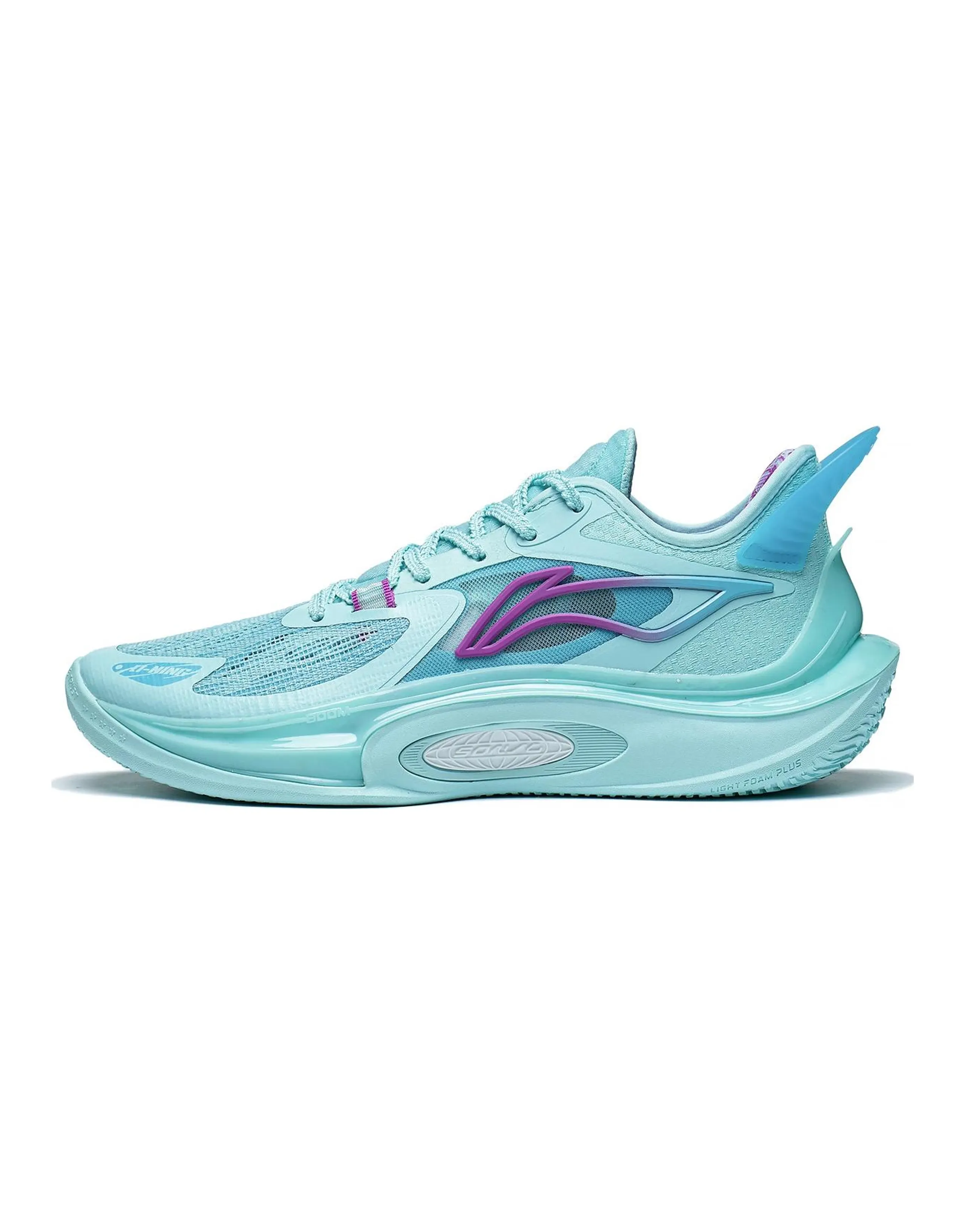 LINING SONIC 11 V2 Basketball Shoes Men Low-Top Island Blue