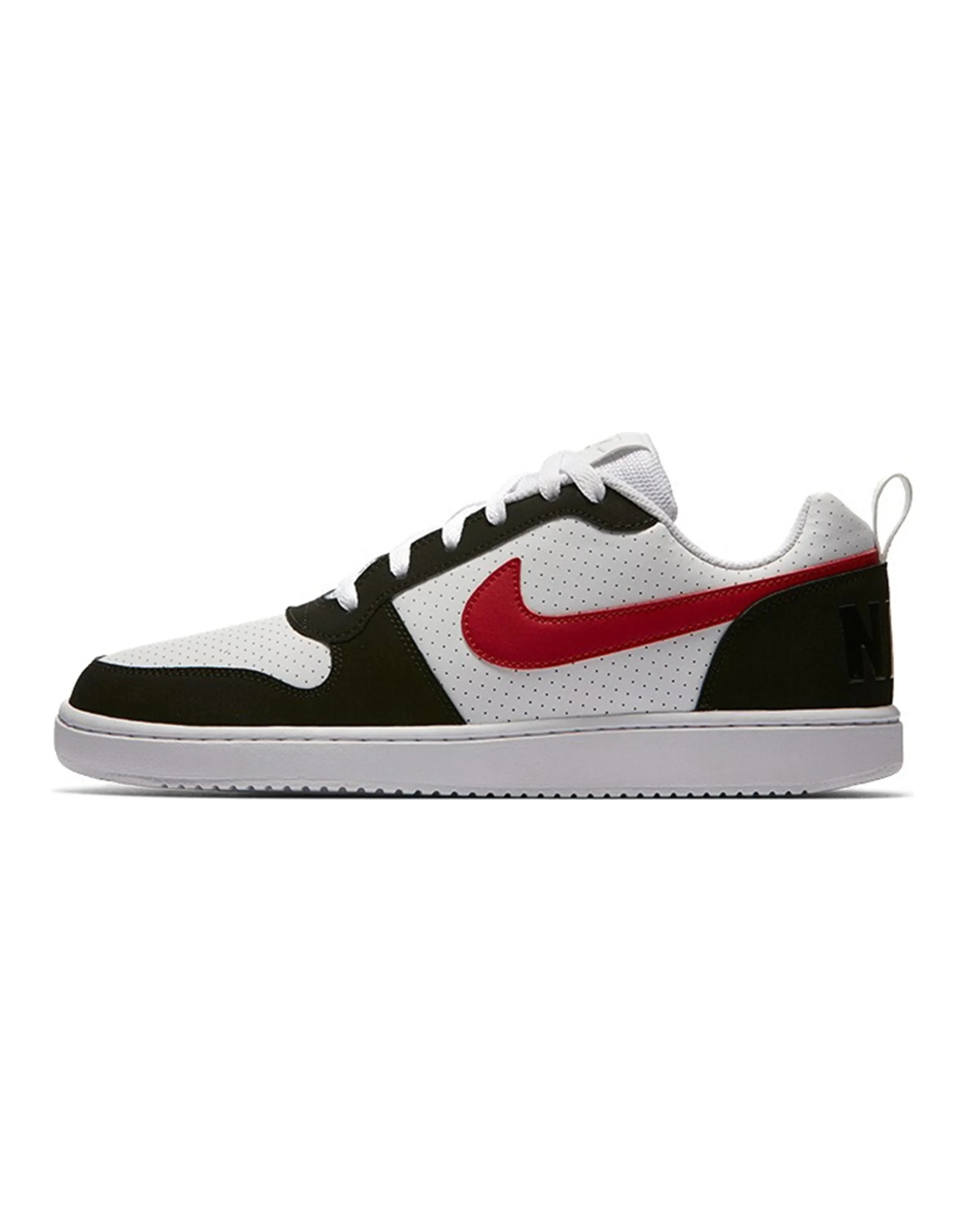 Nike Court Borough Low White Black Red