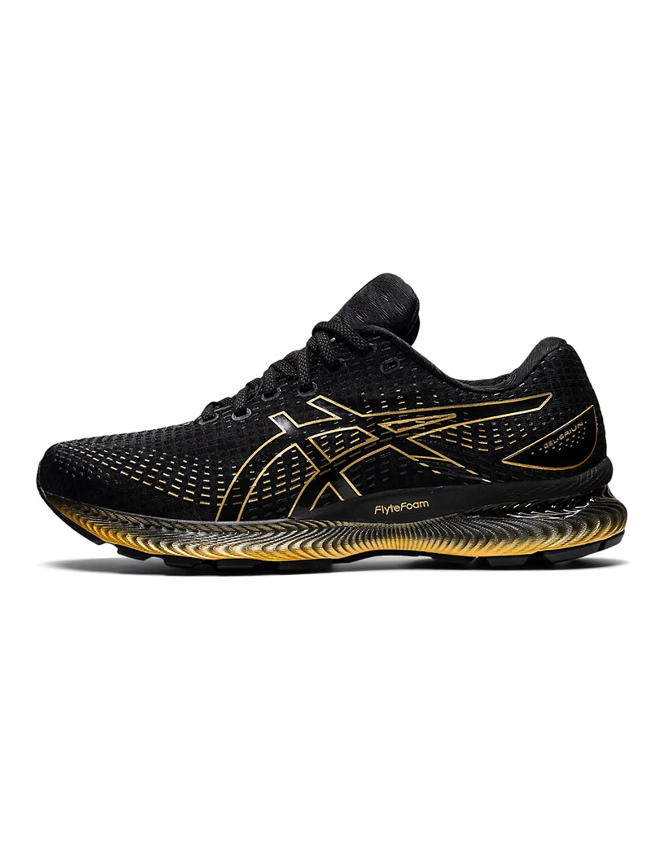Asics Gel Saiun Black Pure Gold