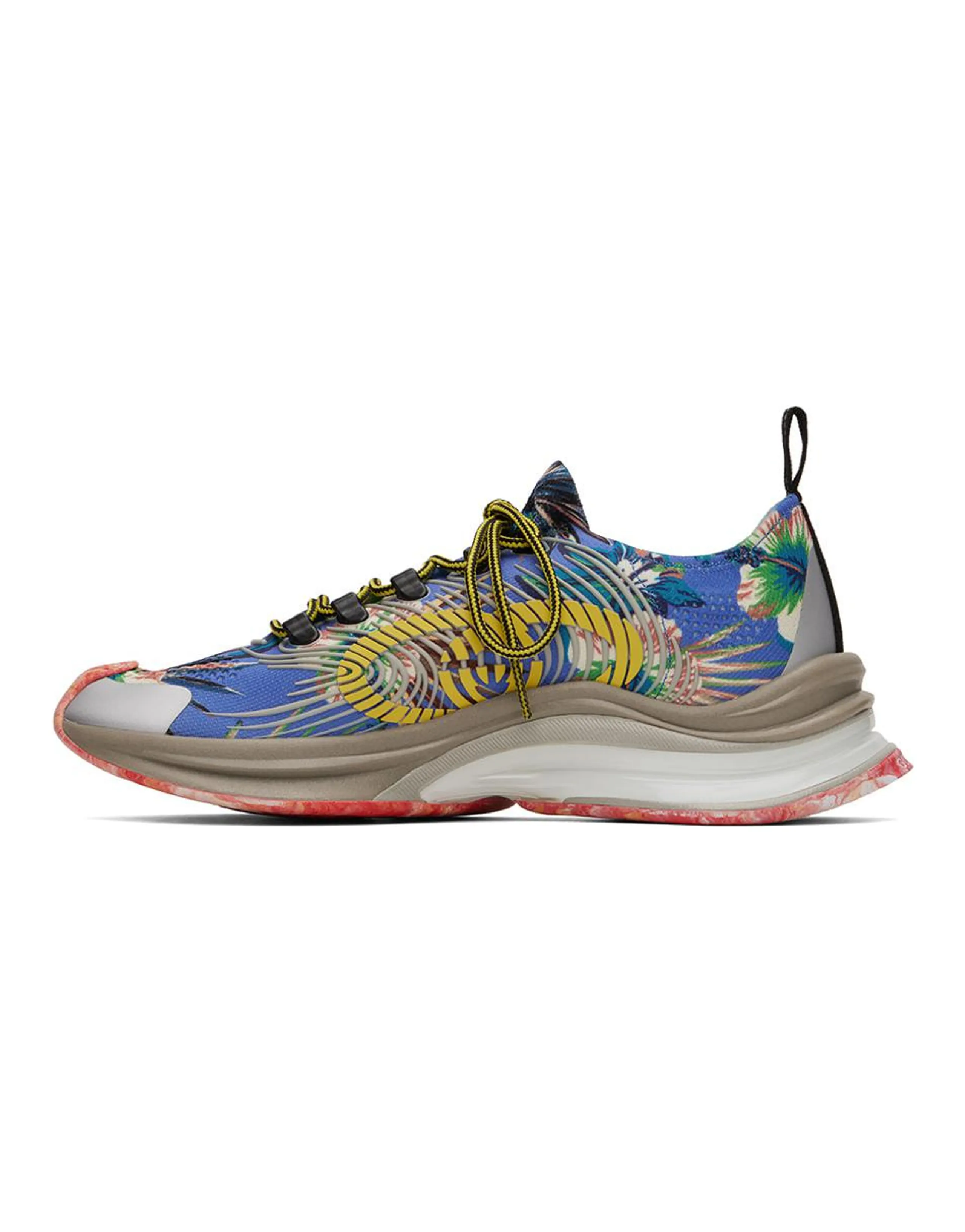 GUCCI Run Sneaker 'Marble And Floral'