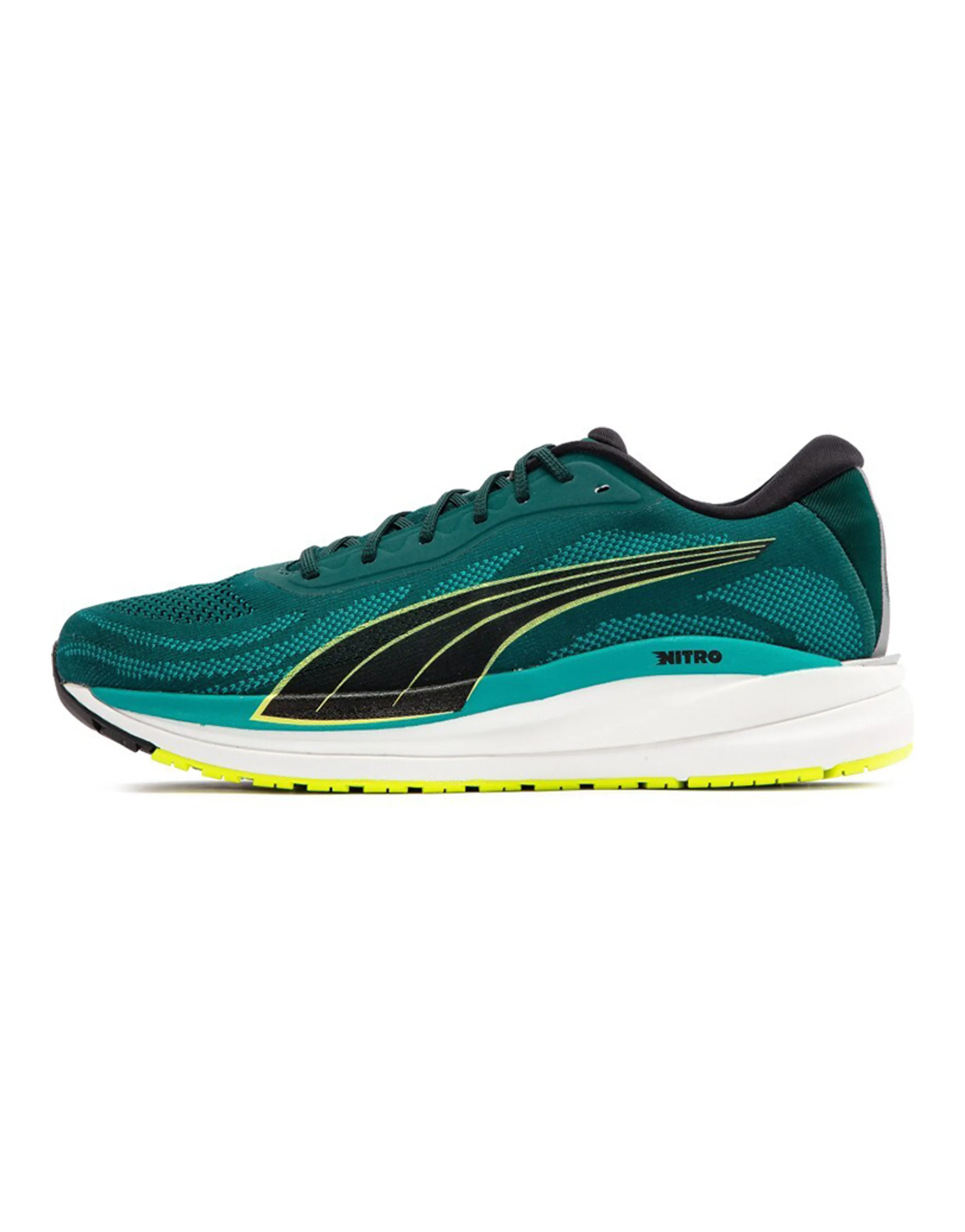 PUMA Magnify Nitro Knit 'Green Gold Gray'