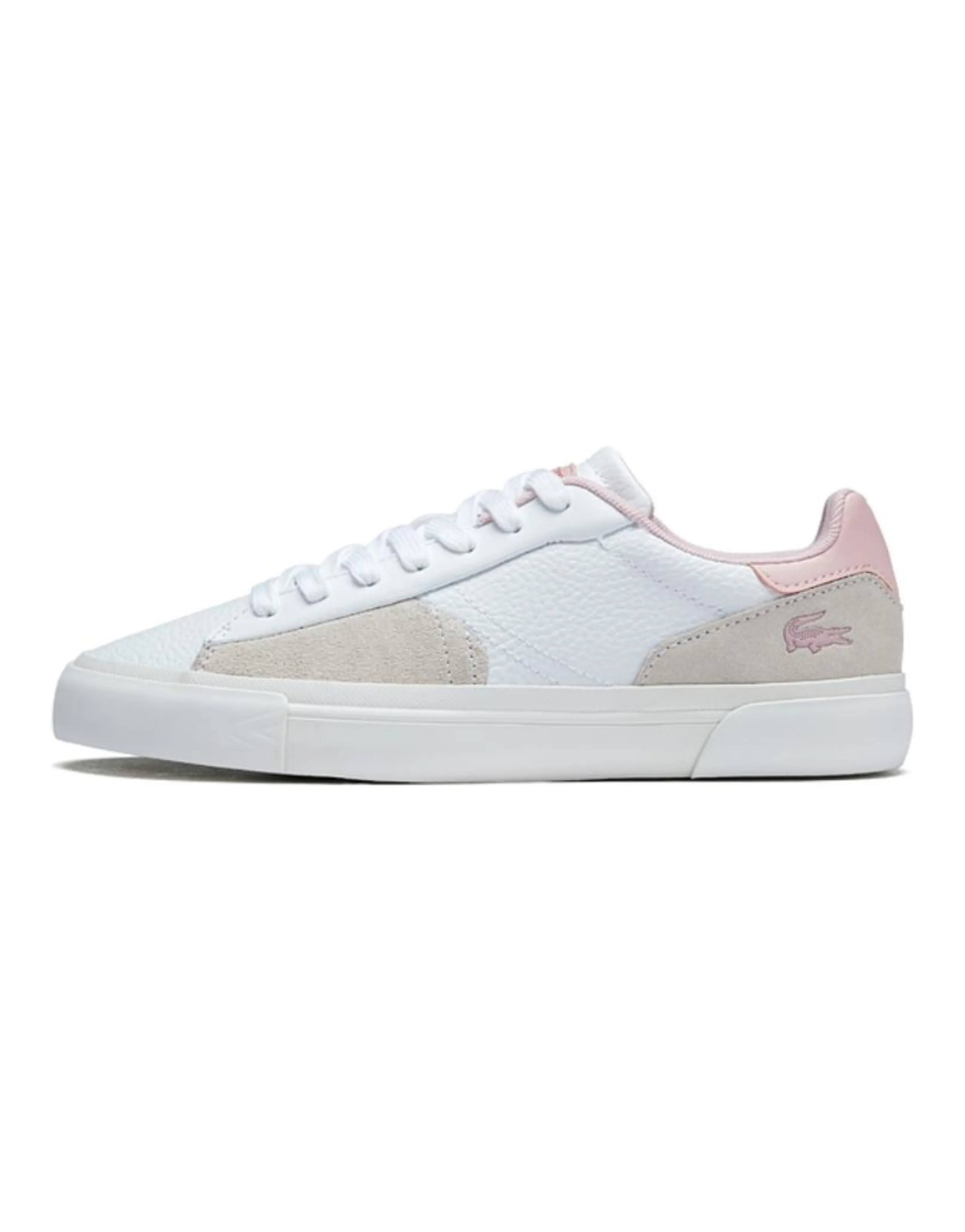 LACOSTE Low Top Skateboard Shoes Women's White