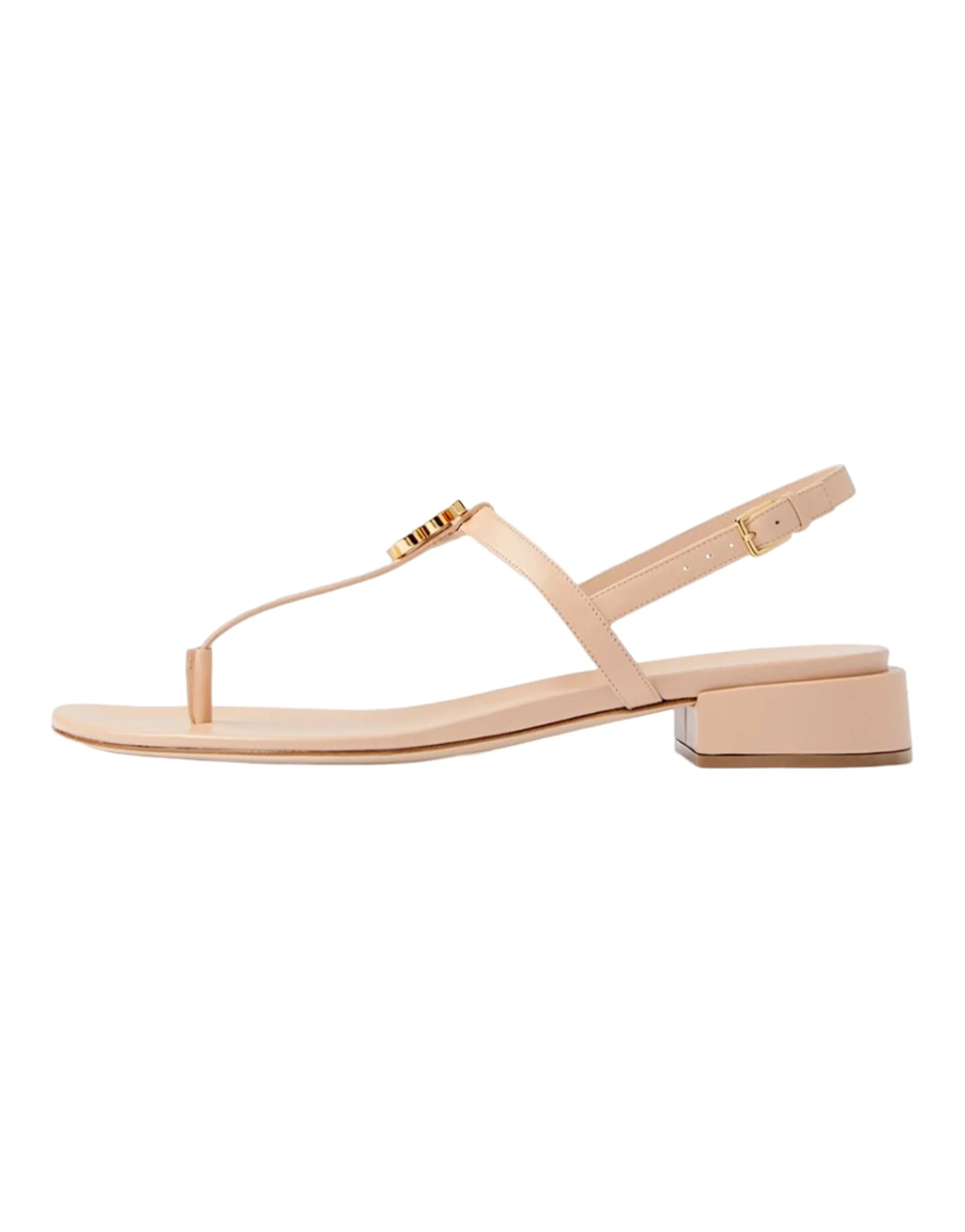 Burberry Monogram Stylish Sandals Women's Light Nude