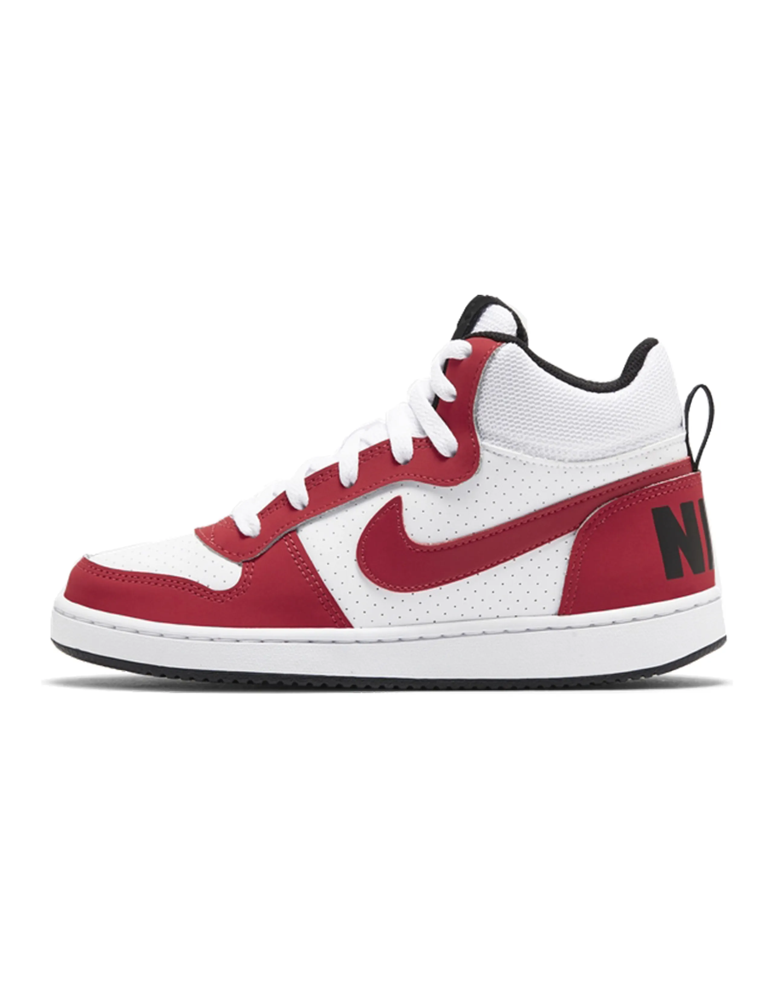 Nike Court Borough Mid Gym Red White GS