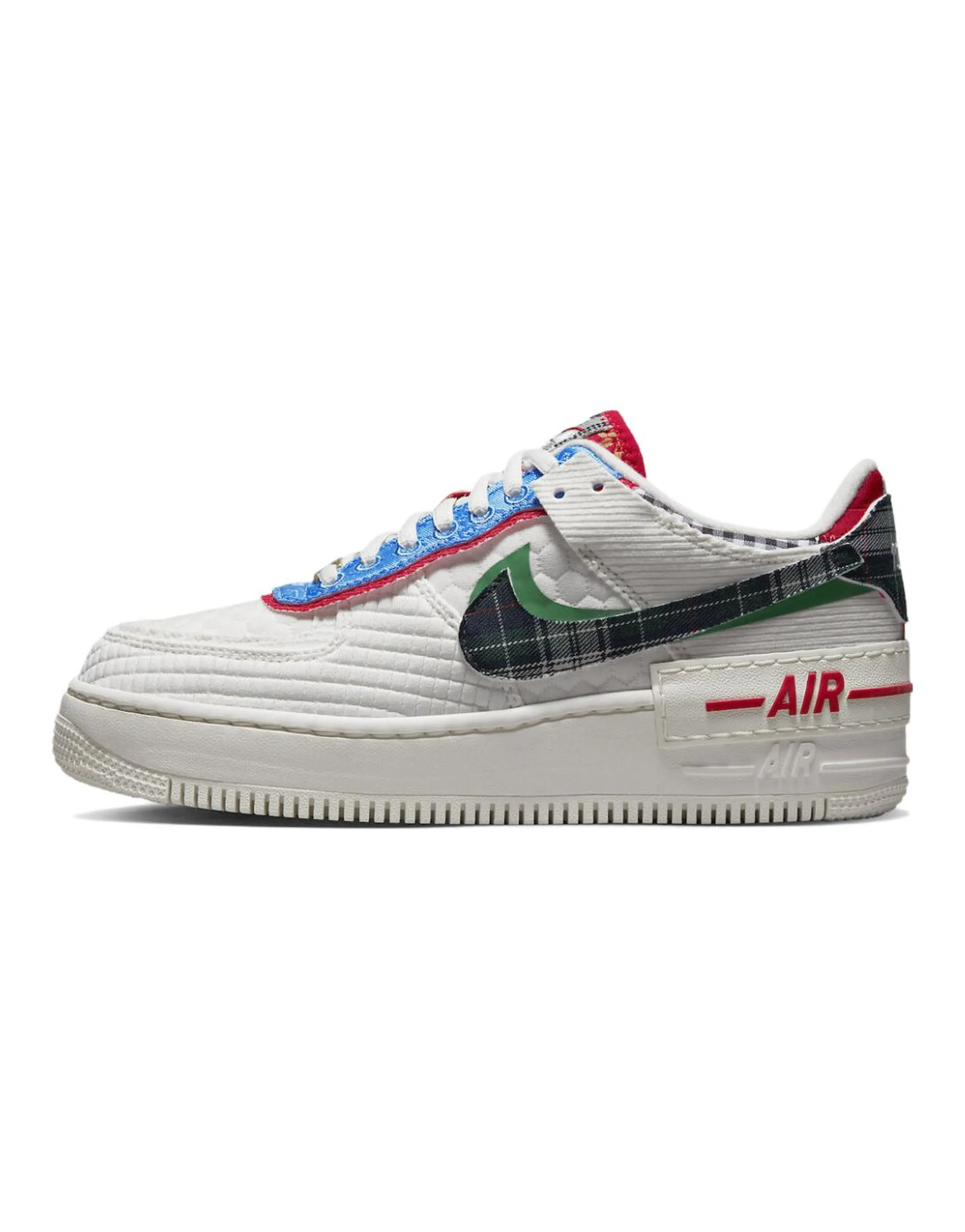 Nike Air Force 1 Low Shadow Sail Classic Green University Blue Women's