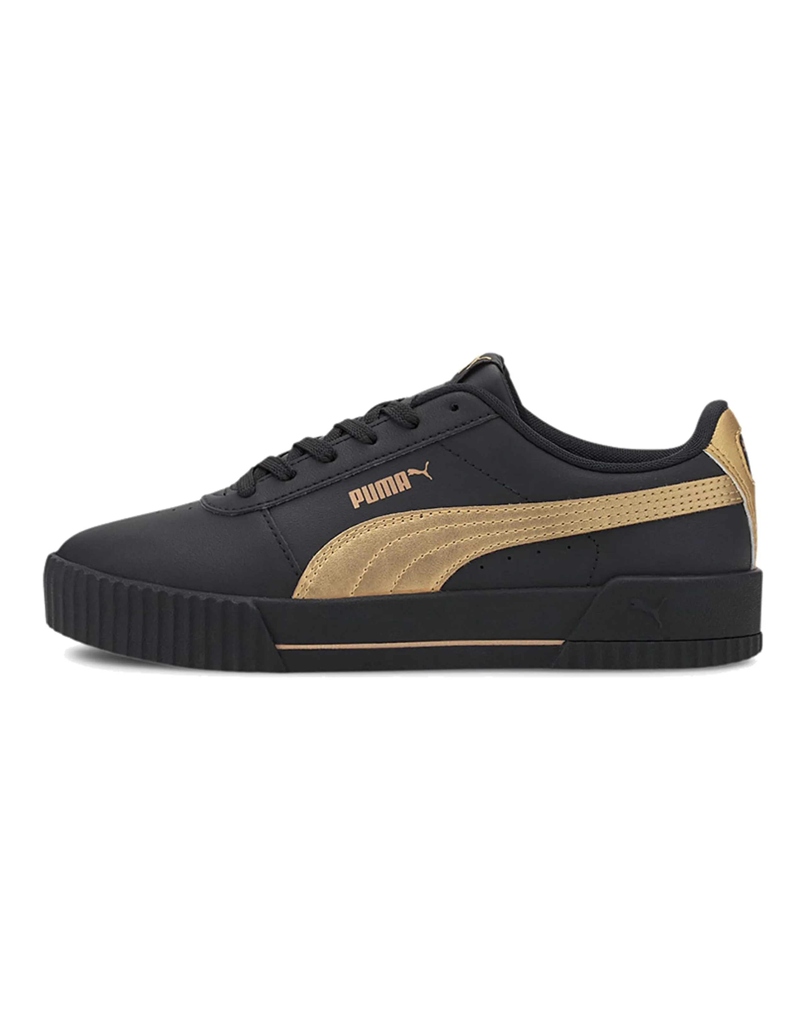 PUMA Carina Meta 20 'Black Team Gold' Women's