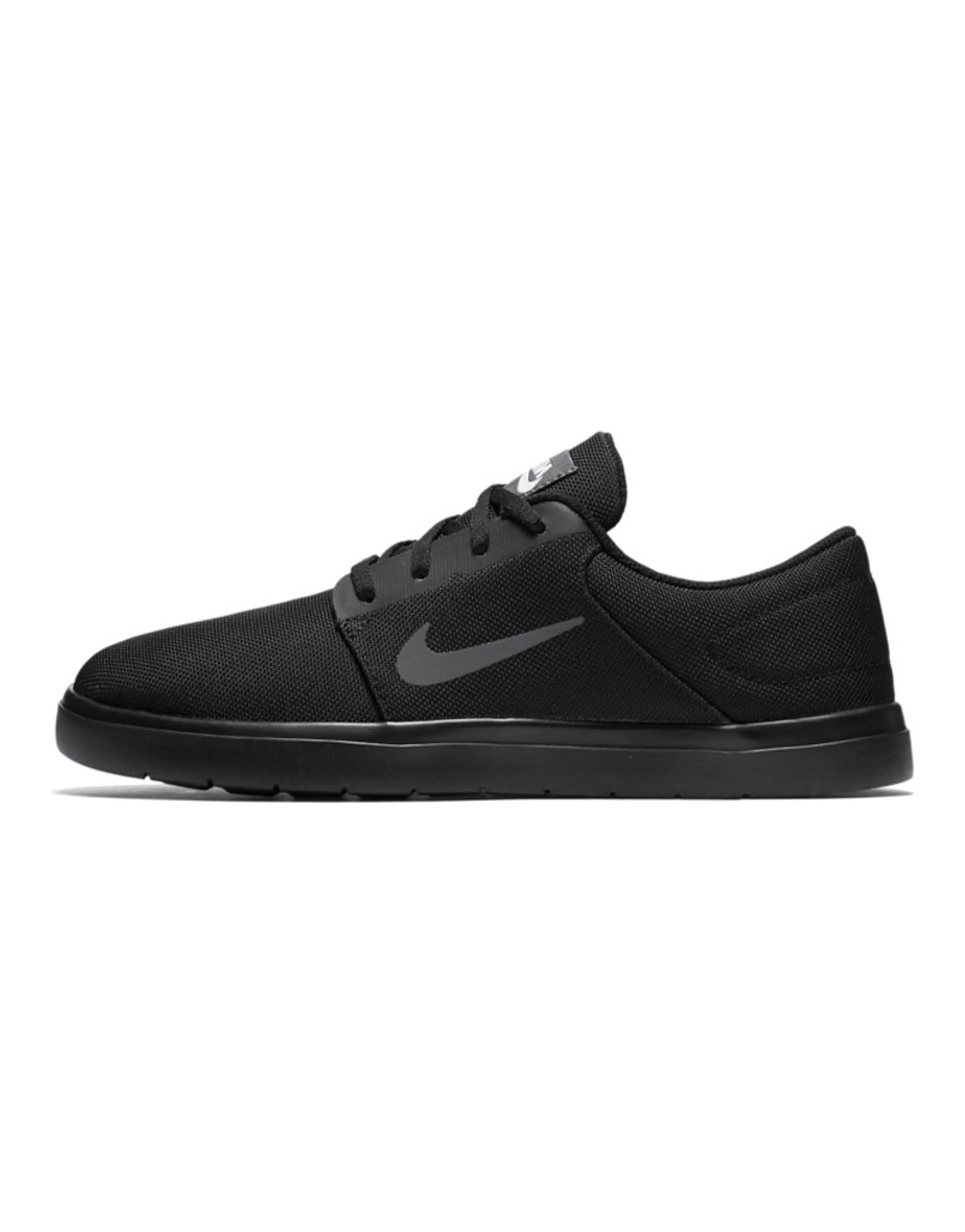 Nike Sb Portmore Ultralight Canvas Black Dark Grey White