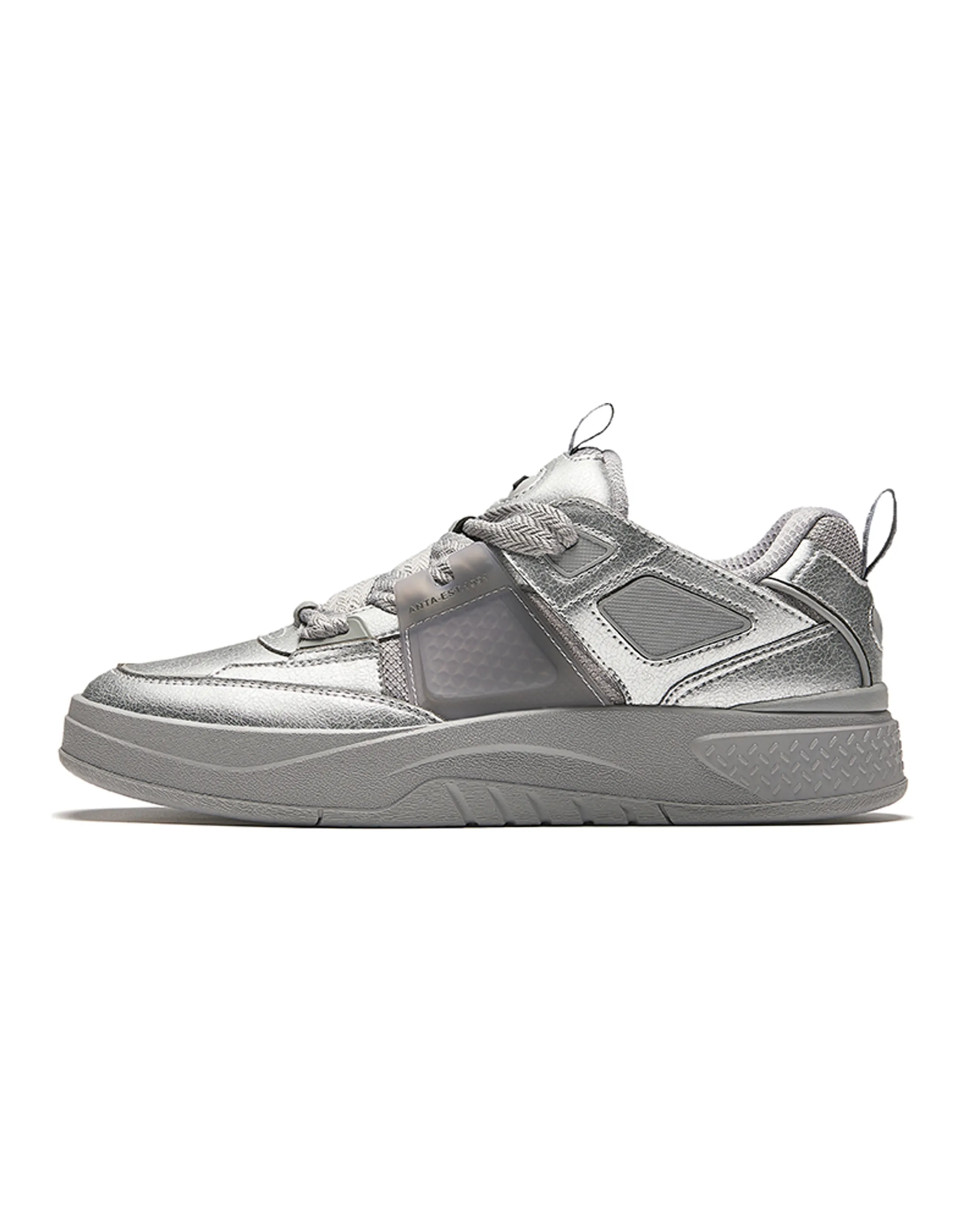 Anta Xiu Yu PRO Wear-Resistant Low-Top Skateboard Shoes Men's Dove Gray