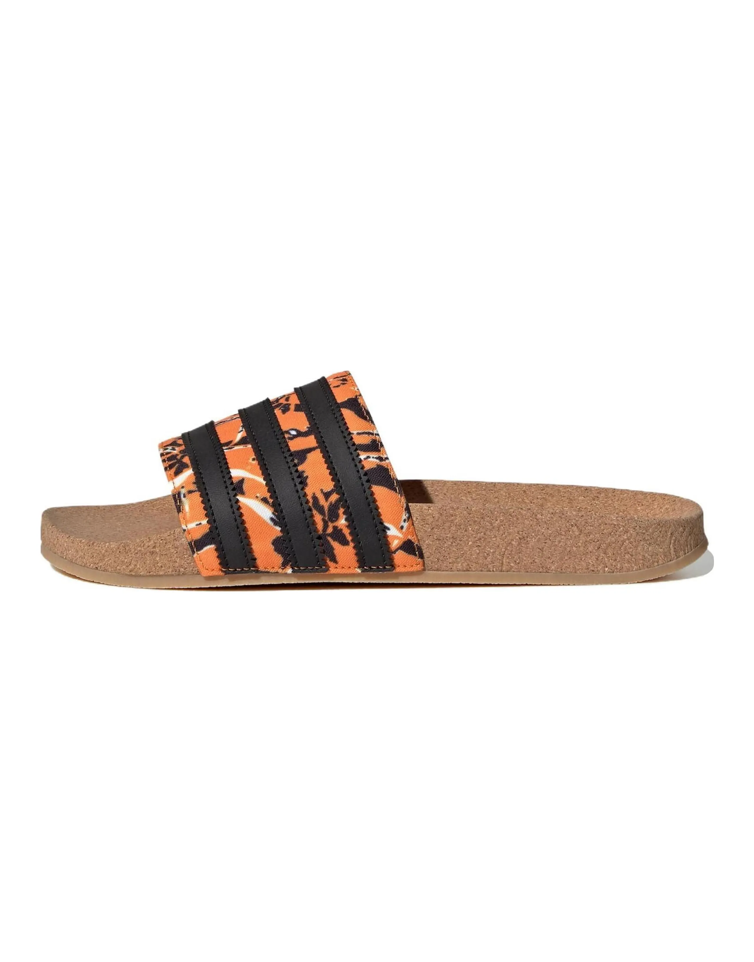 Adidas Originals Adilette 'Bright Orange Core Black Gum'