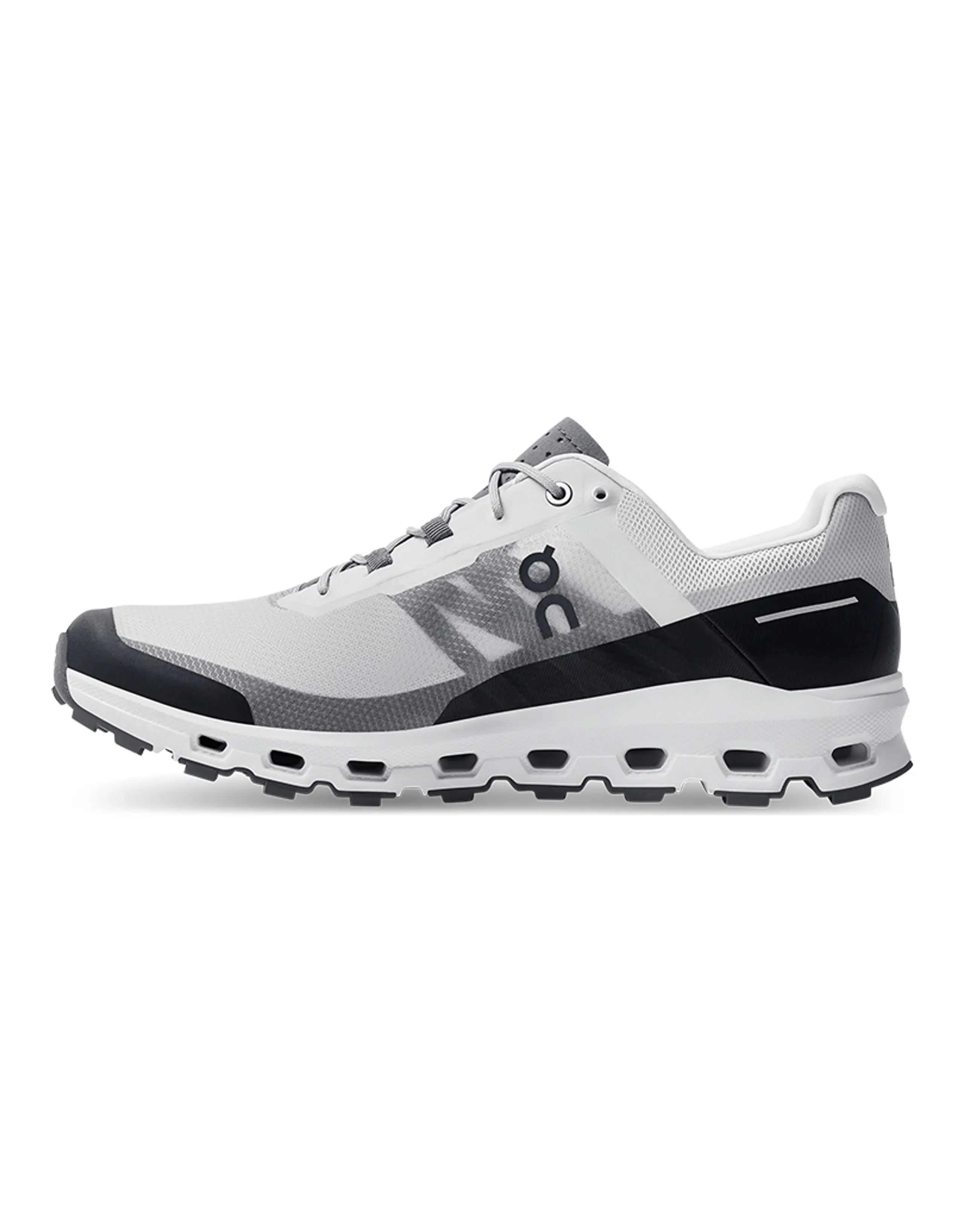On Running Cloudvista Glacier Grey Black