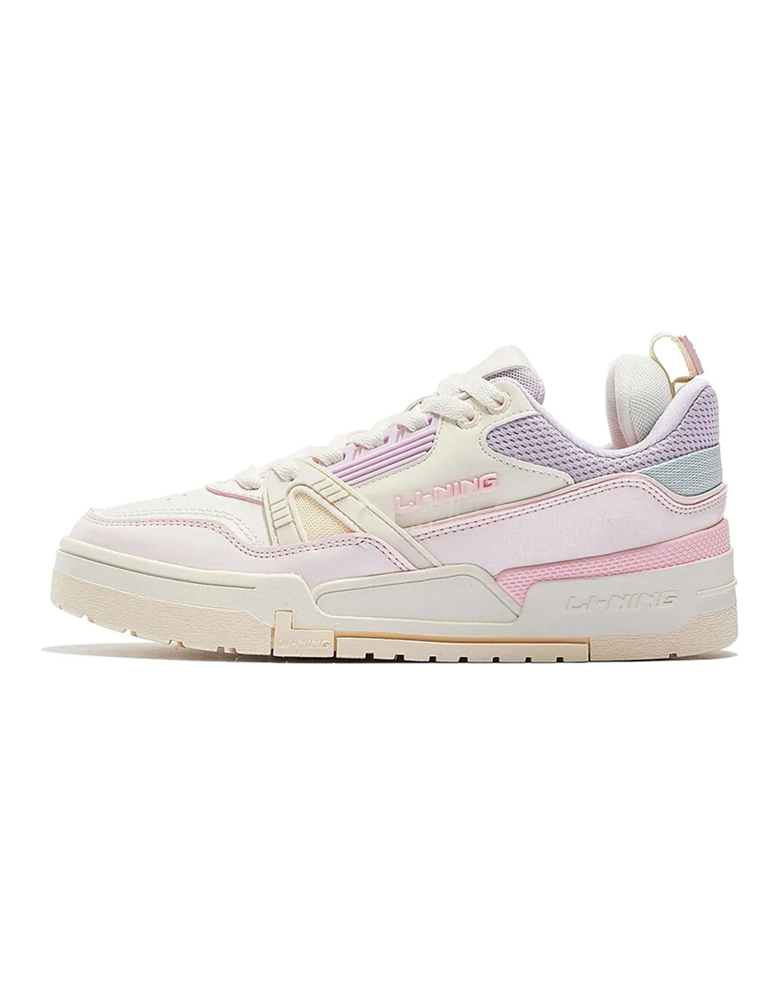 LINING 001 Btc 'White Pink Purple' Women's
