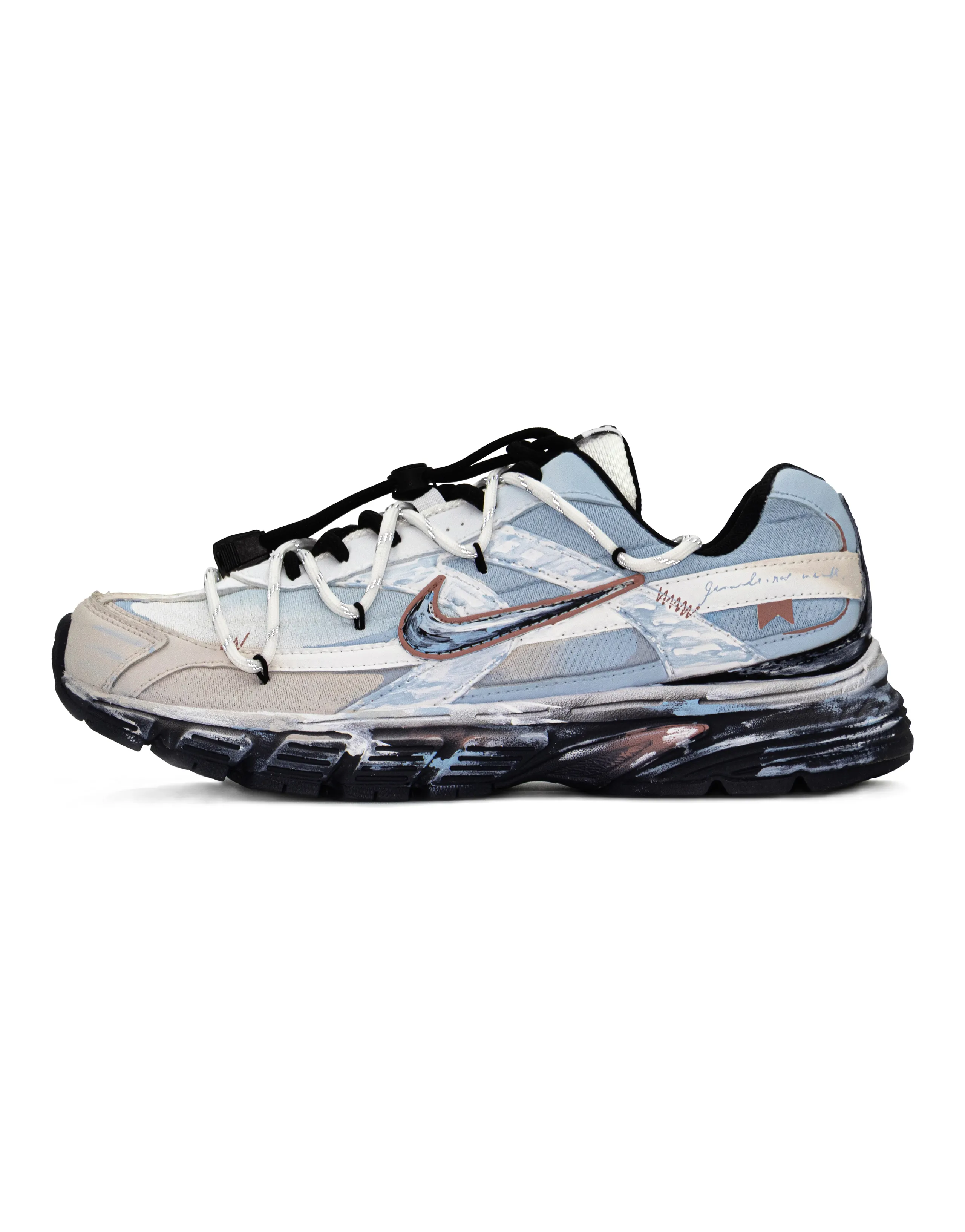 [Custom Sneakers] Nike Initiator Outdoor Casual Running Shoes Unisex Black/White