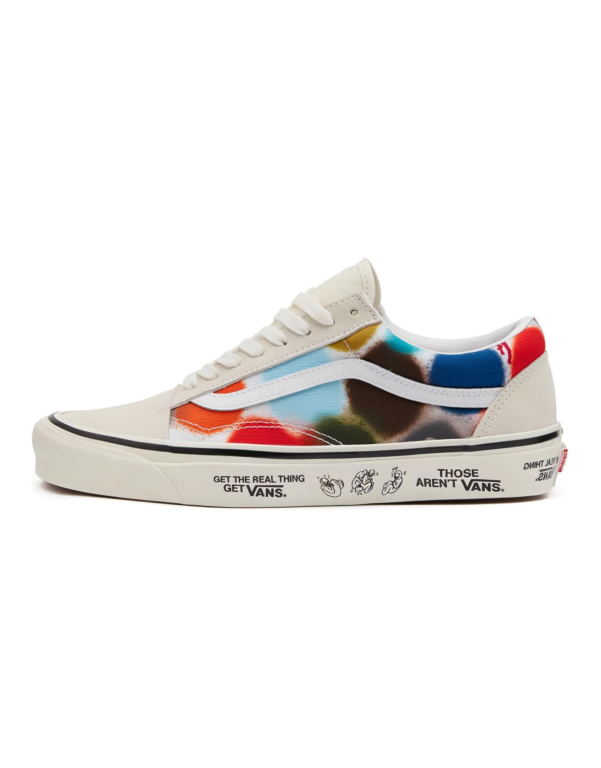 Vans Old Skool Sneakers White/Red/Blue