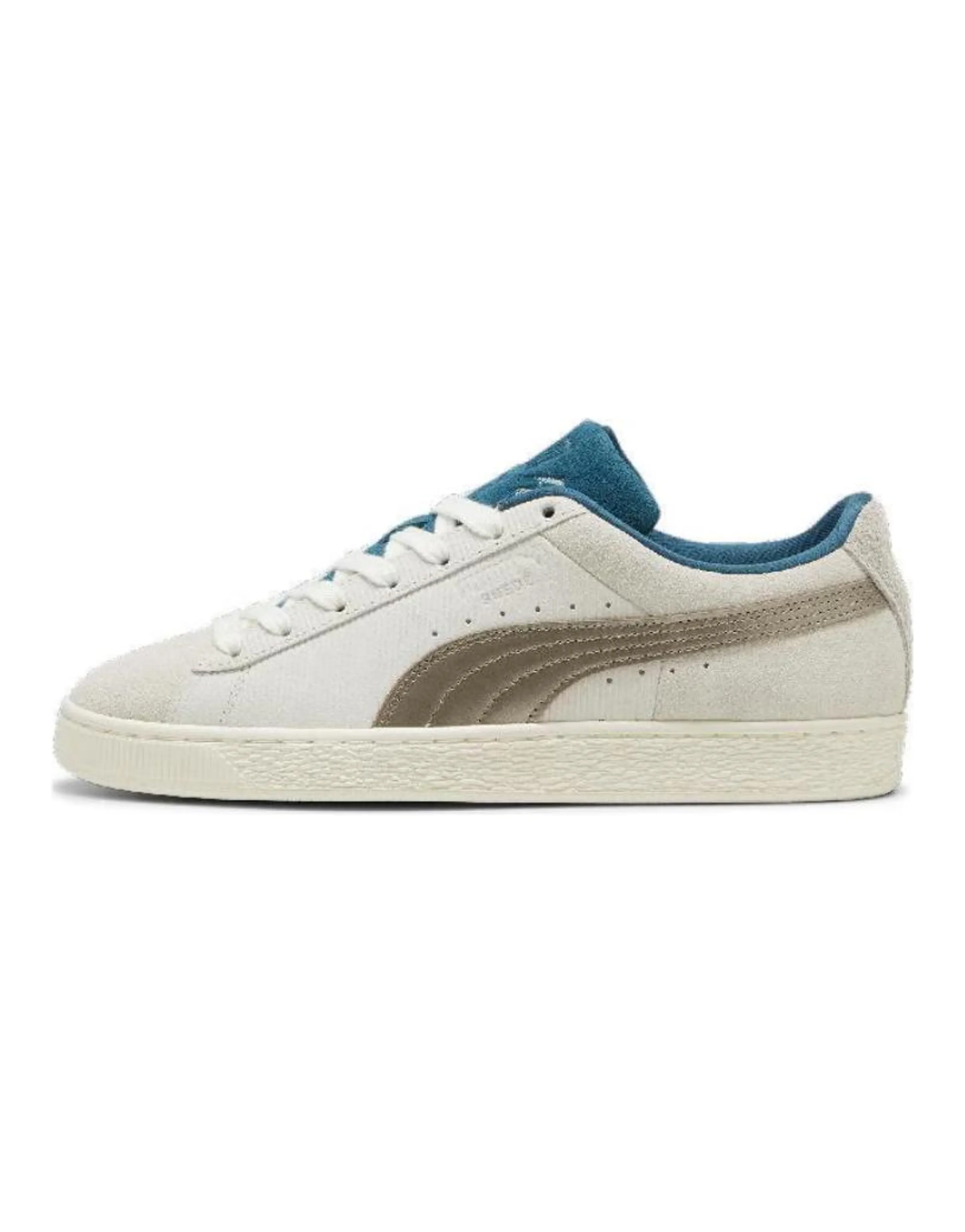 PUMA Play Loud Suede 'Warm White Cold Green'