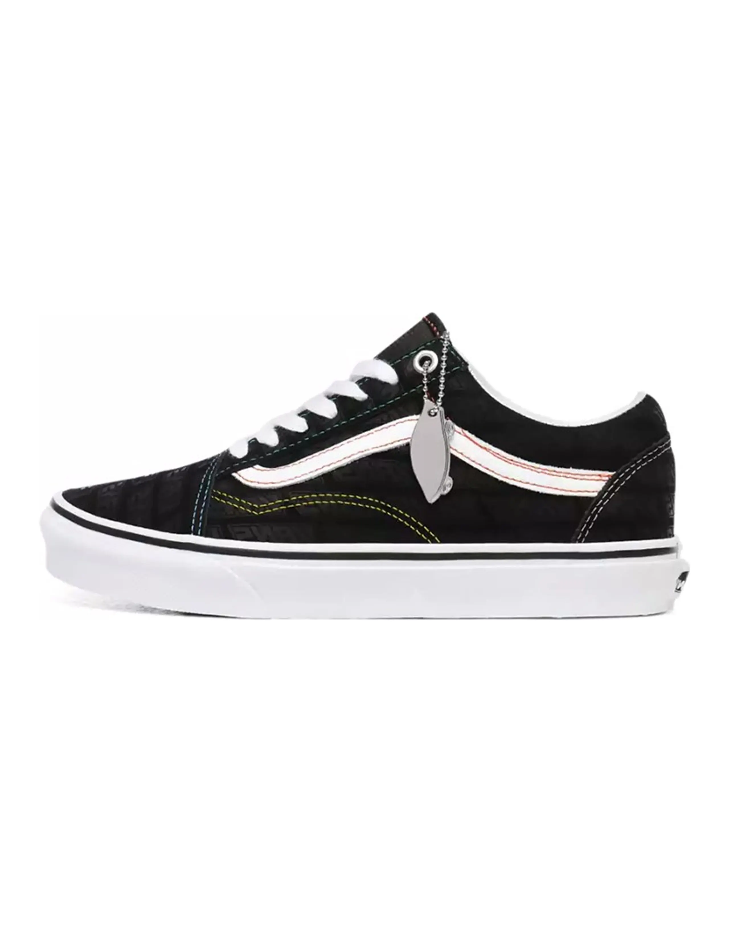 Vans Emboss Old Skool Shoes Black Women's