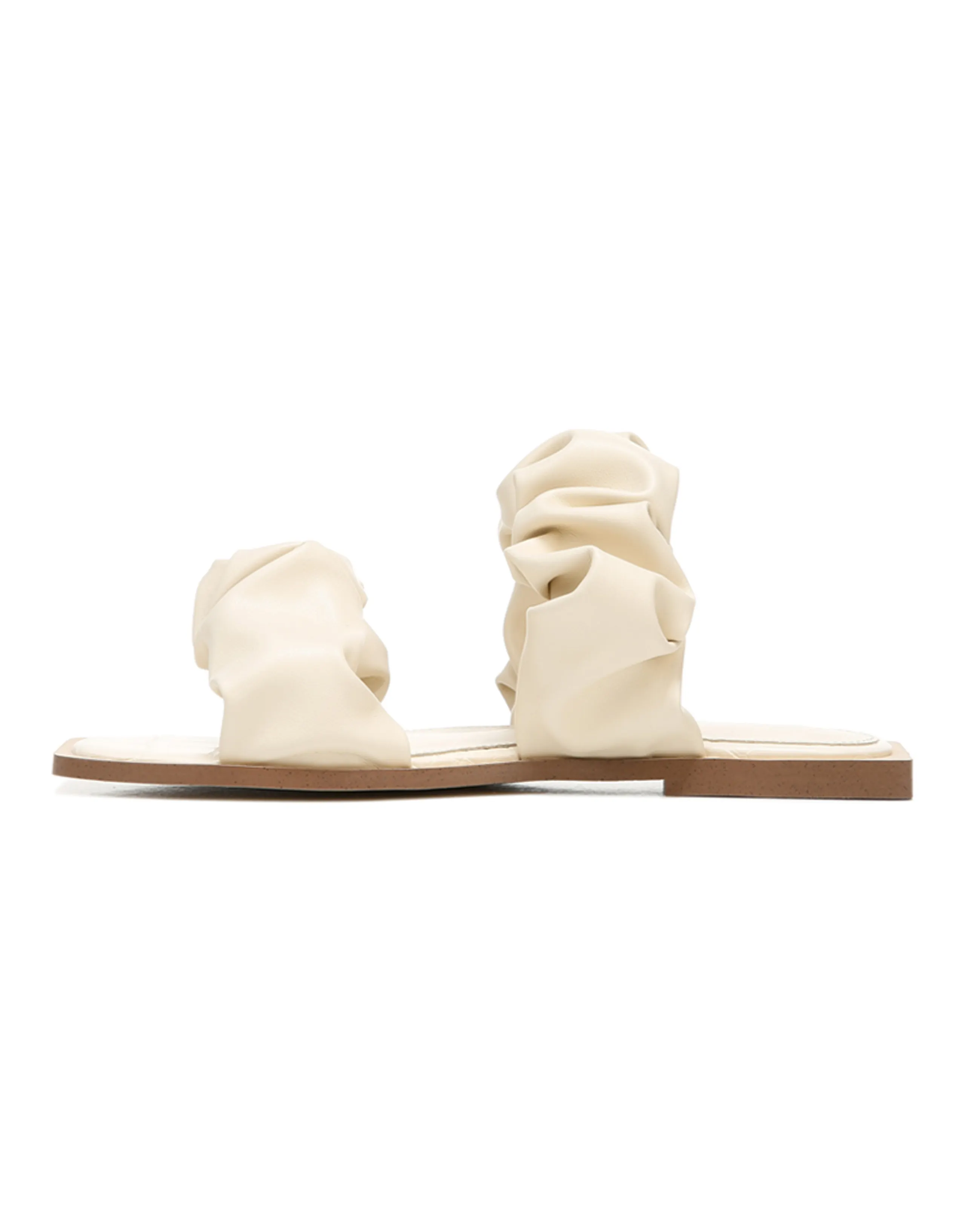 SAM EDELMAN By Circus Iggy PU Casual Slippers Women's White