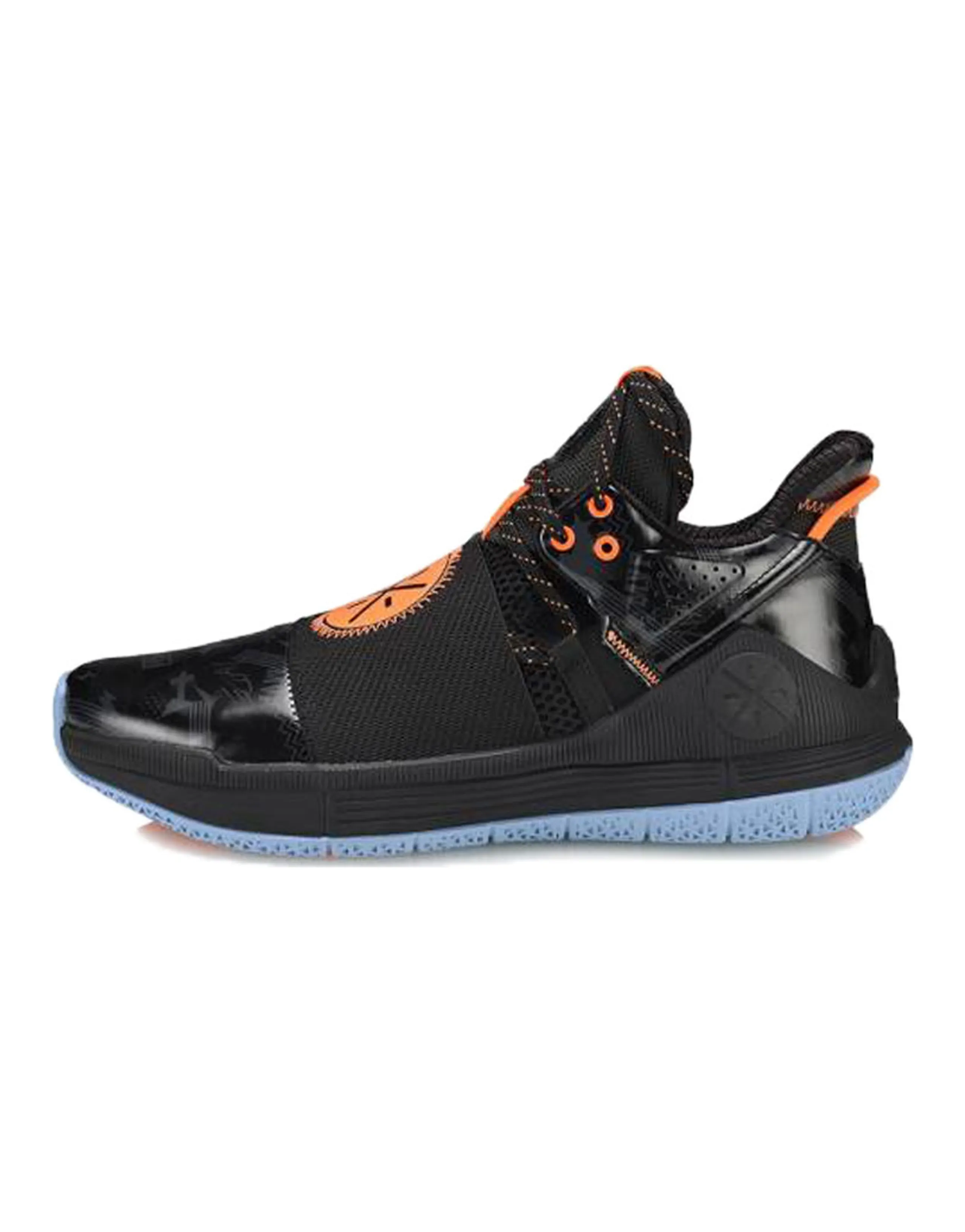 LiNing WADE SHADOW Non-slip Lightweight Mid-Top Basketball Shoes Men's Black