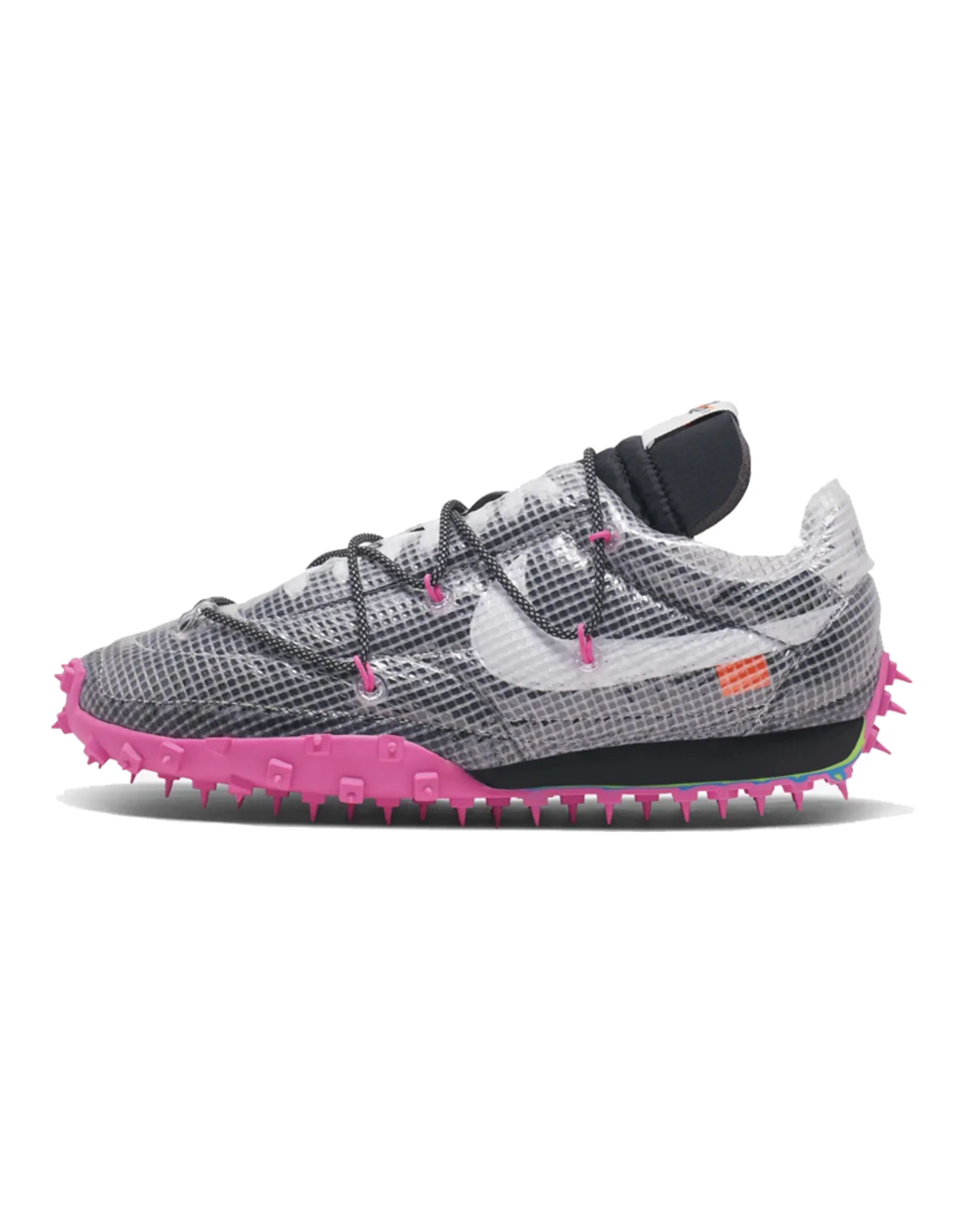 Nike Waffle Racer Off White Black Women's