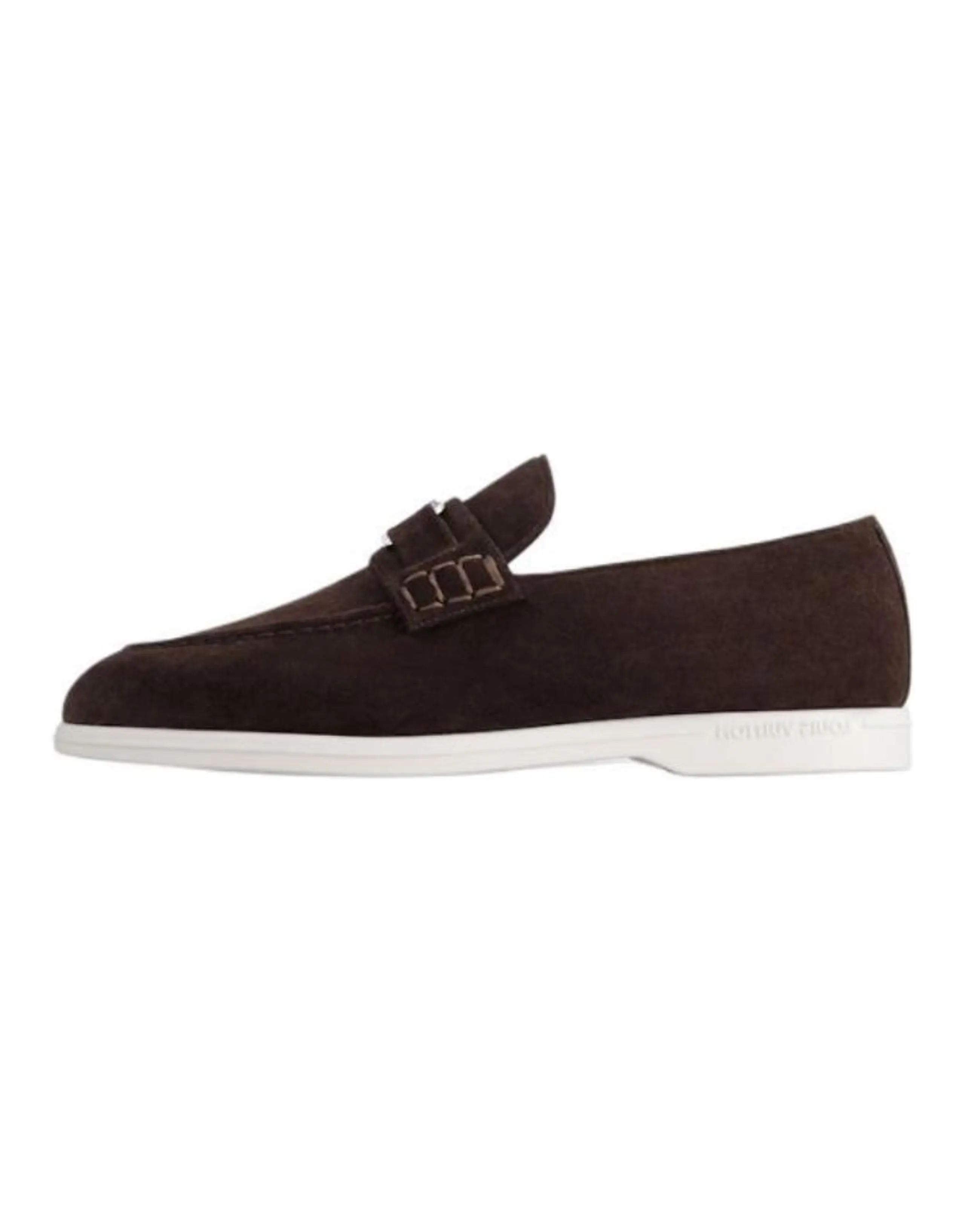 LOUIS VUITTON Estate Loafers Men's Brown