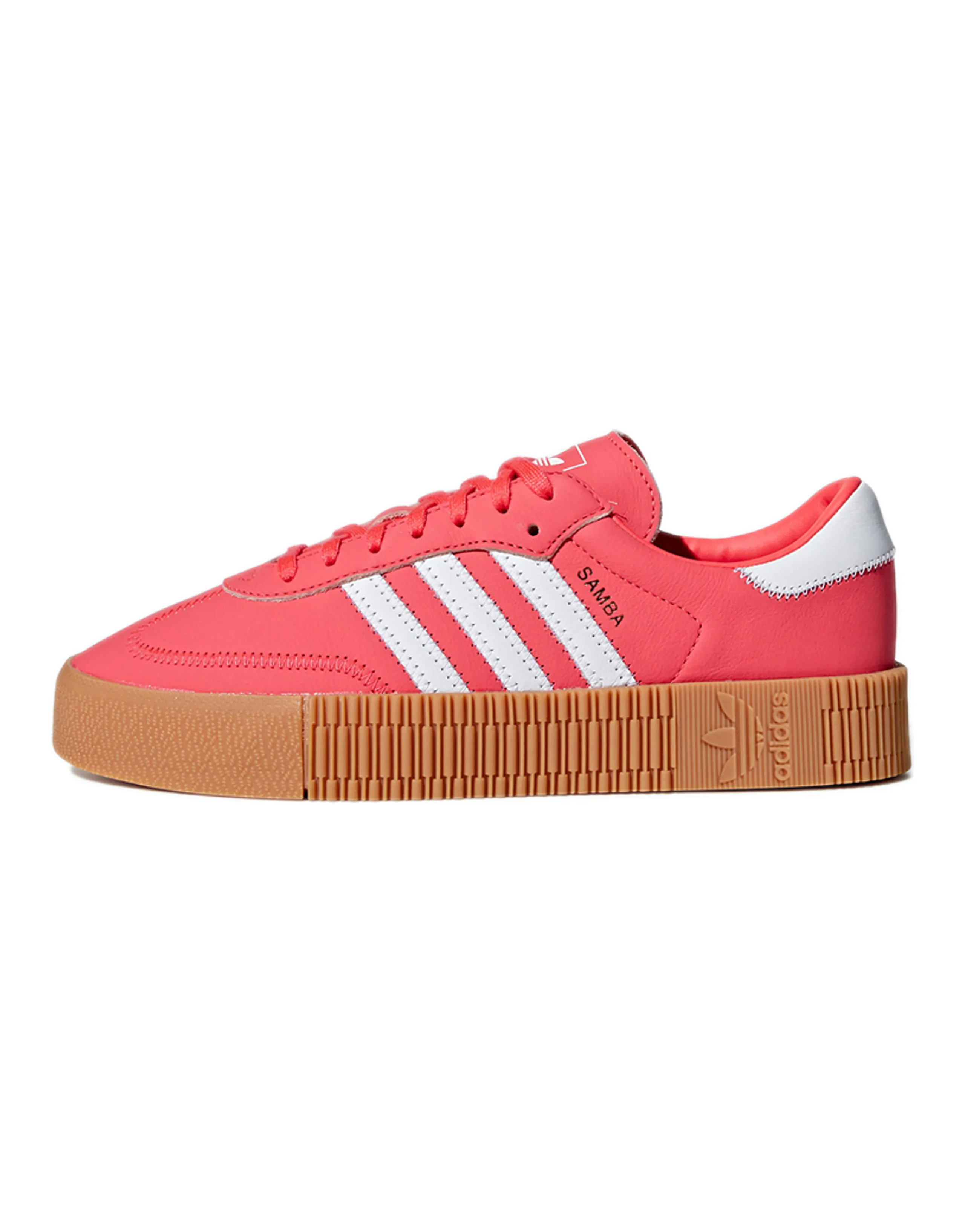 Adidas Sambarose Red White Gum Women's