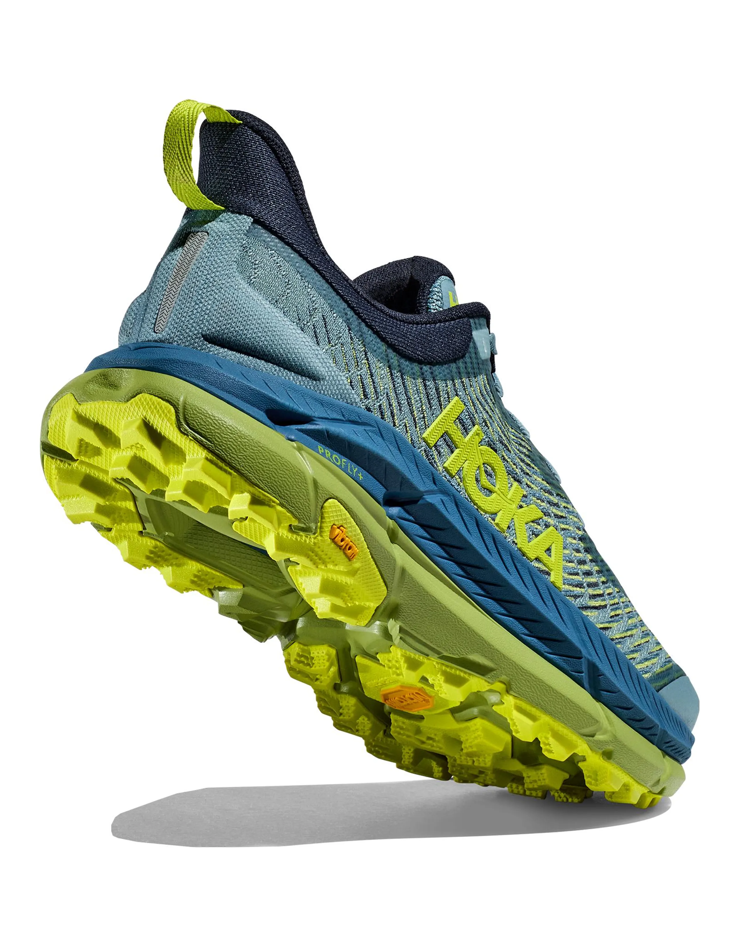 HOKA ONE ONE Mafate Speed 4 'Stone Blue Dark Citron'