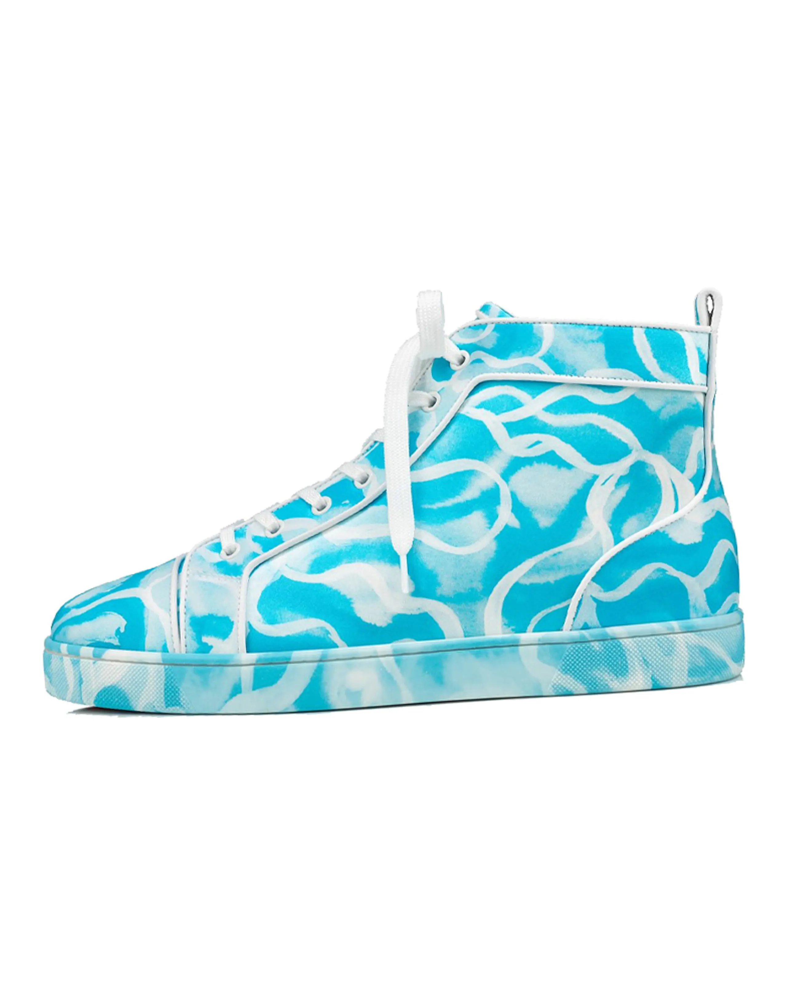 CL LUBOTING Stylish Skateboarding Shoes Men's Blue White