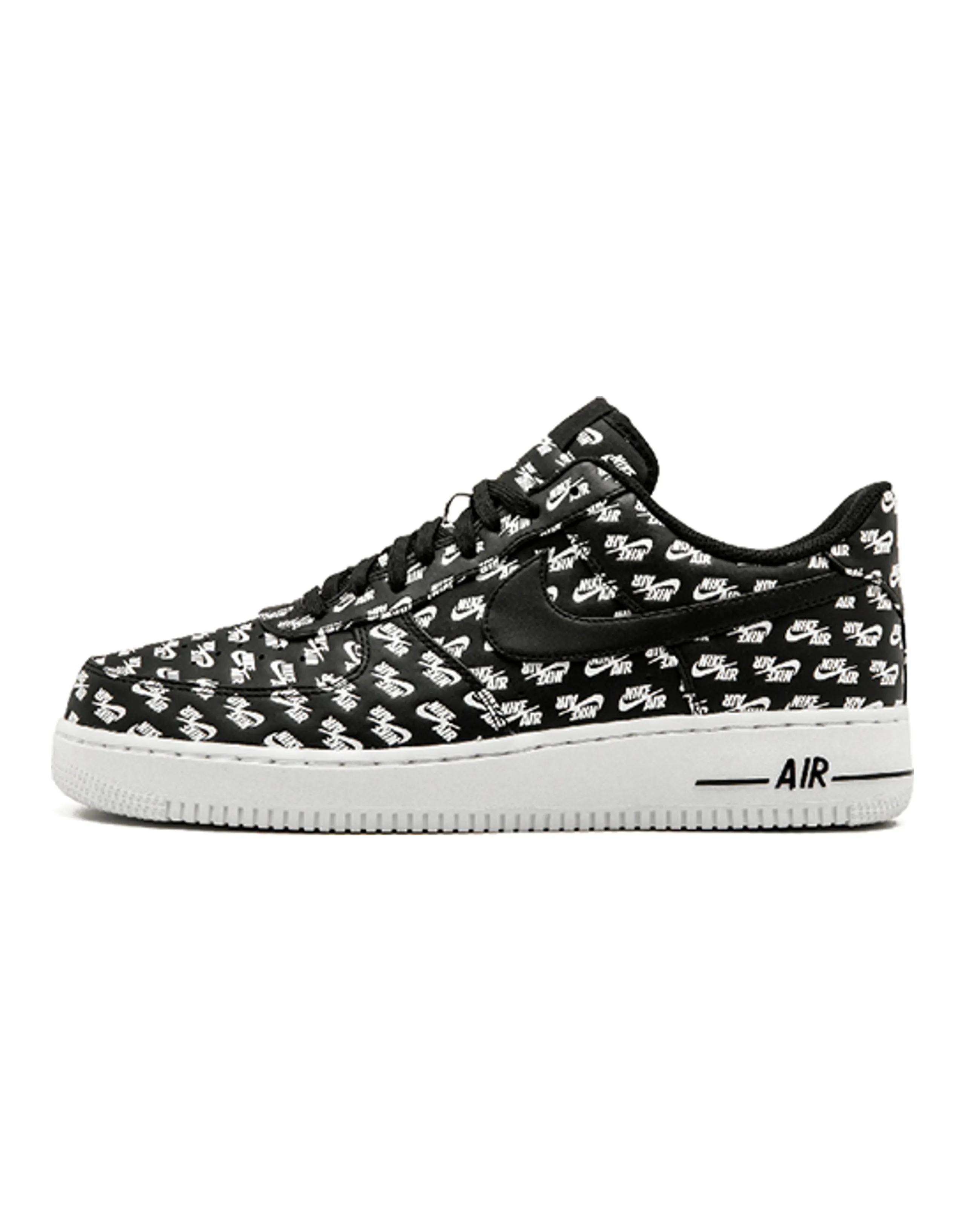 Nike Air Force 1 Low All Over Logo Black