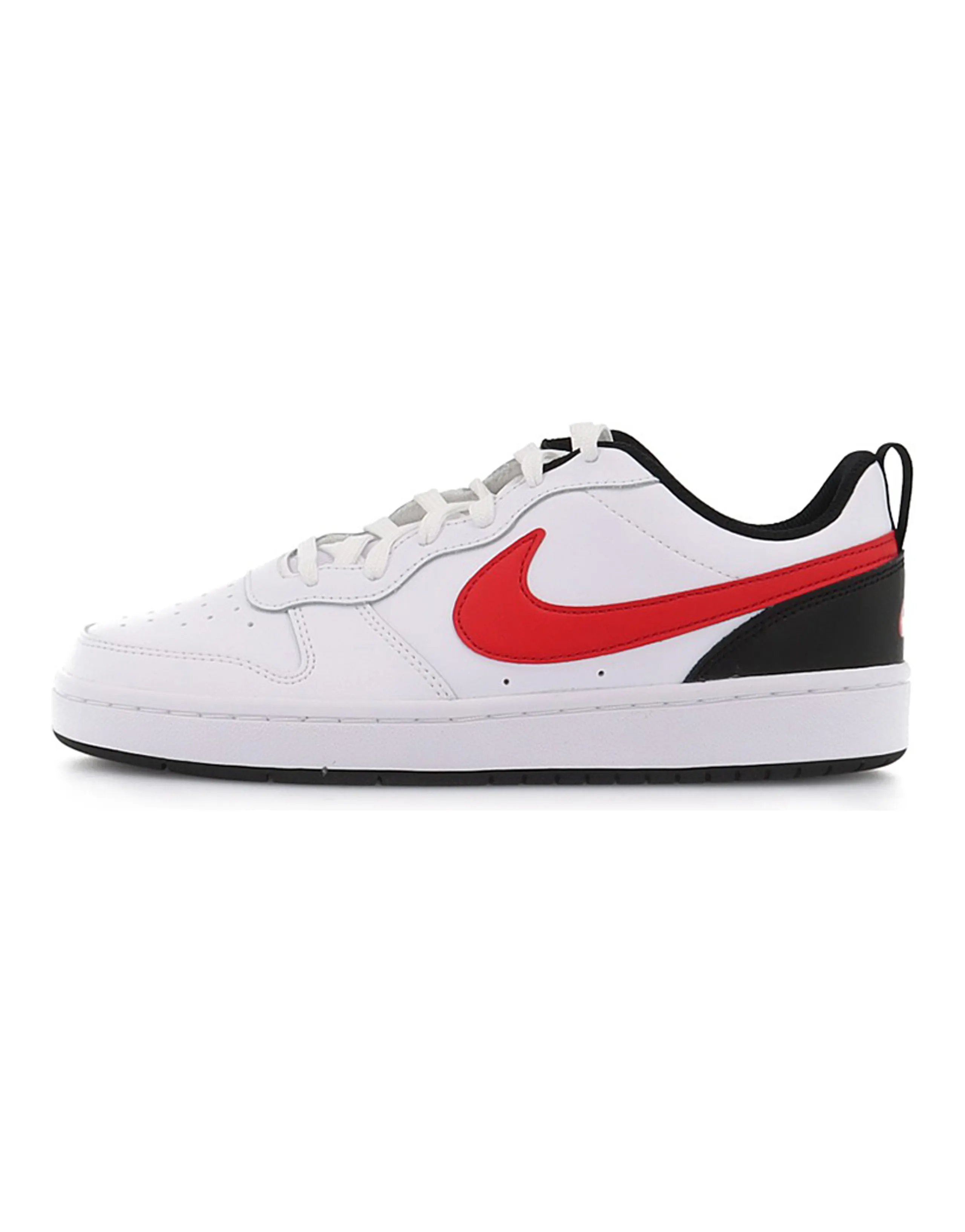Nike Court Borough 2 Low White University Red GS