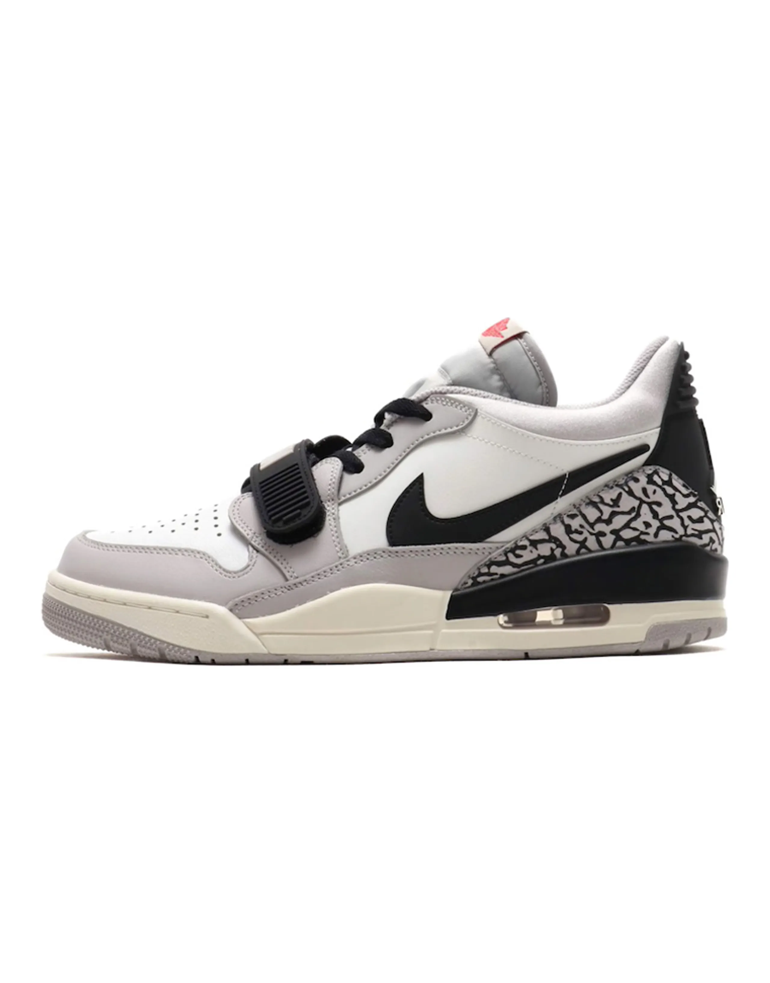 Jordan Legacy 312 Low Tech Grey Fire Red Black