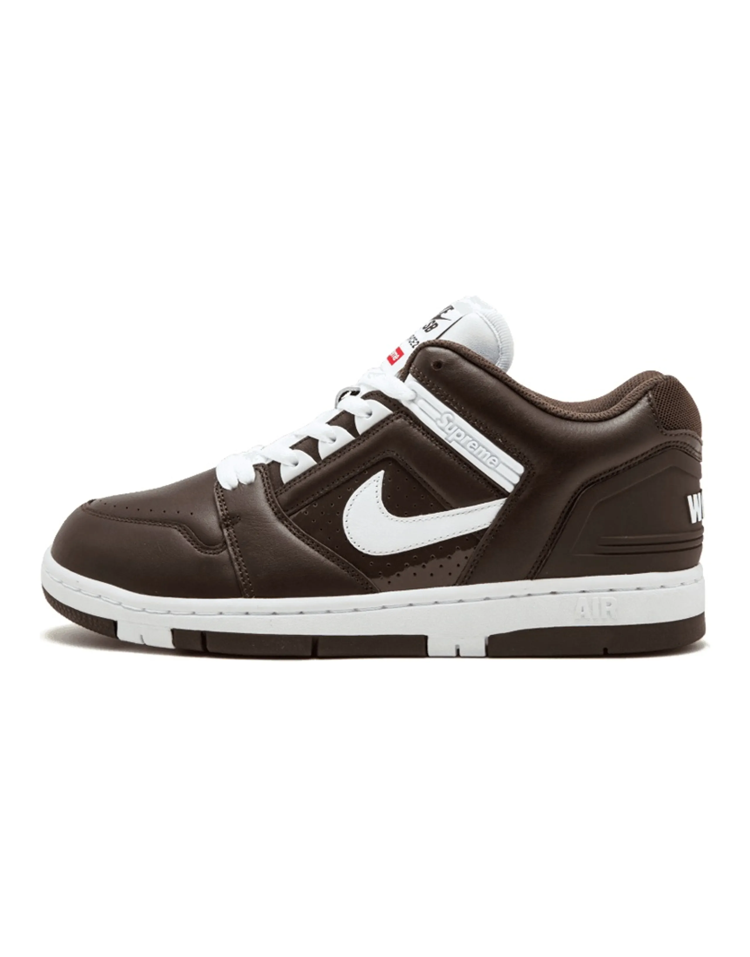 Nike Sb Air Force 2 Low Supreme Brown