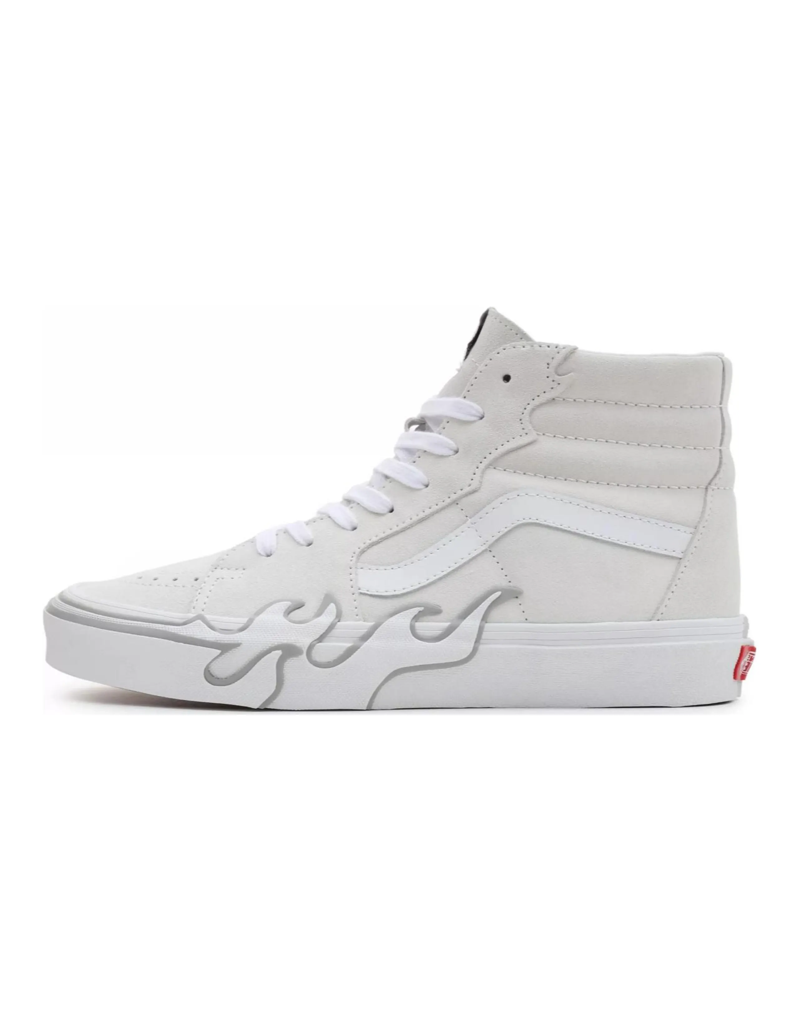 Vans Sk8 Hi 'Flame   White'