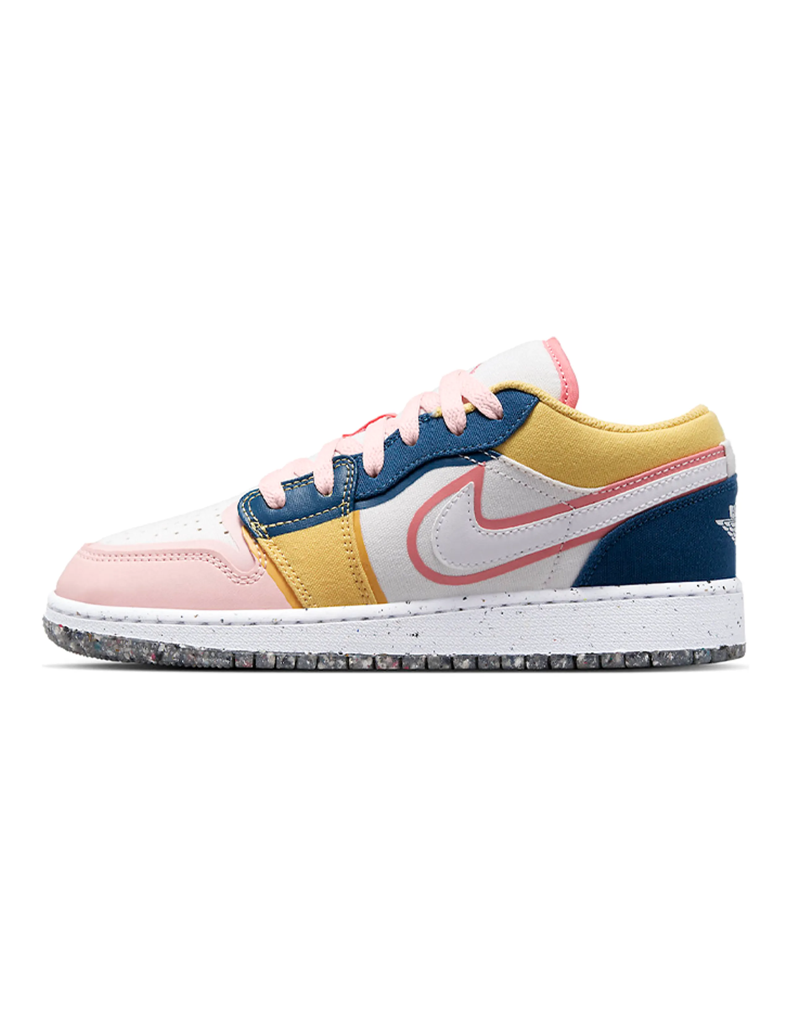 Jordan 1 Low SE Multi Canvas GS