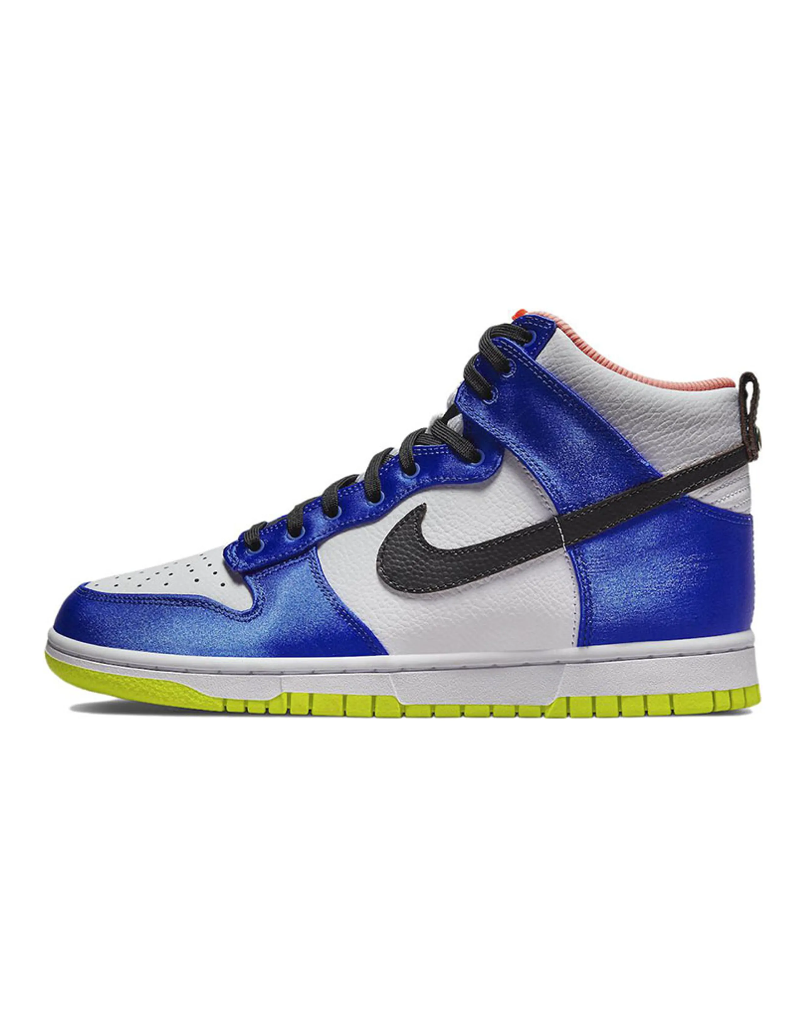 Nike Dunk High Blue Satin Women's
