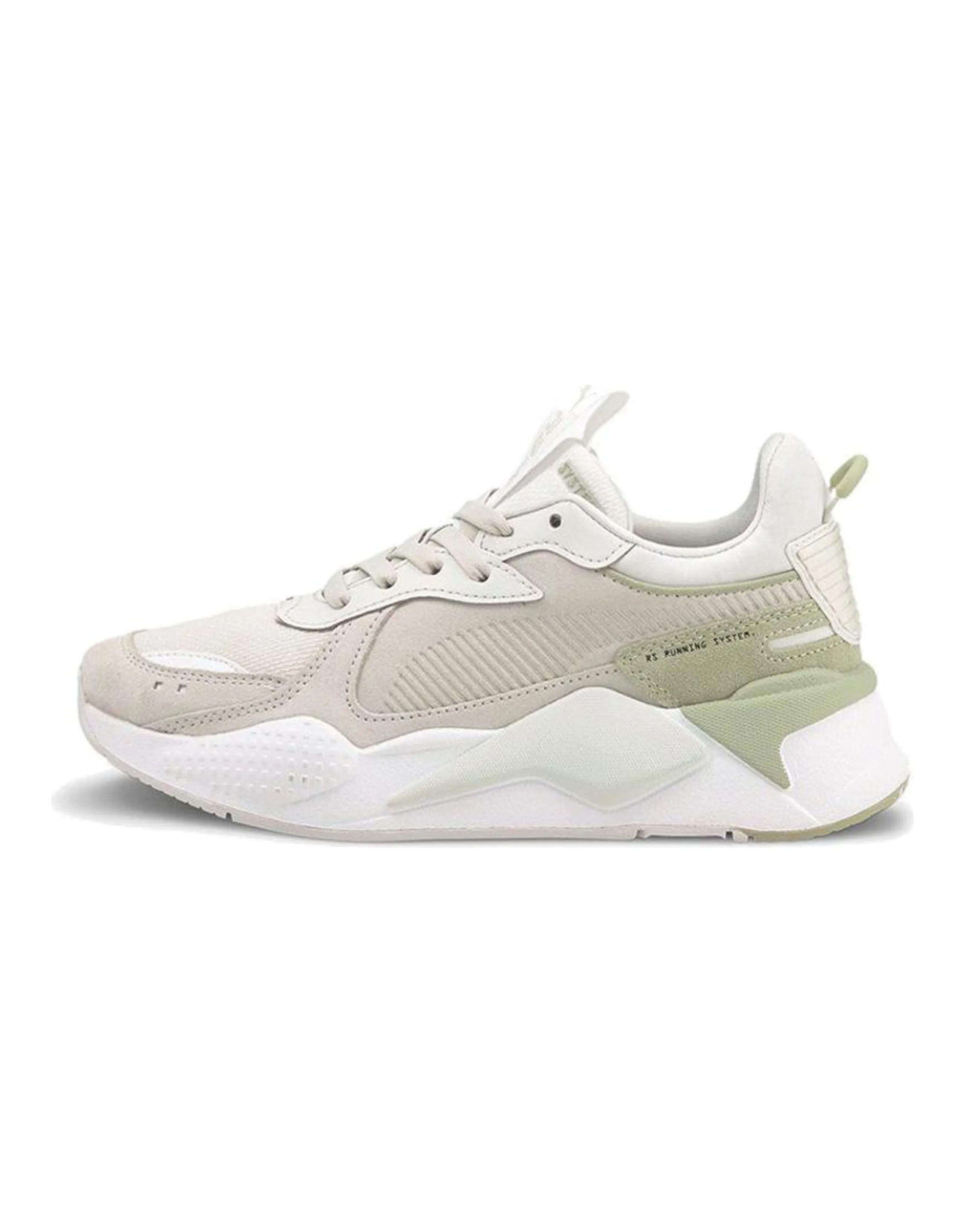 PUMA Rs x Reinvent Shoes Grey/White/Green Women's