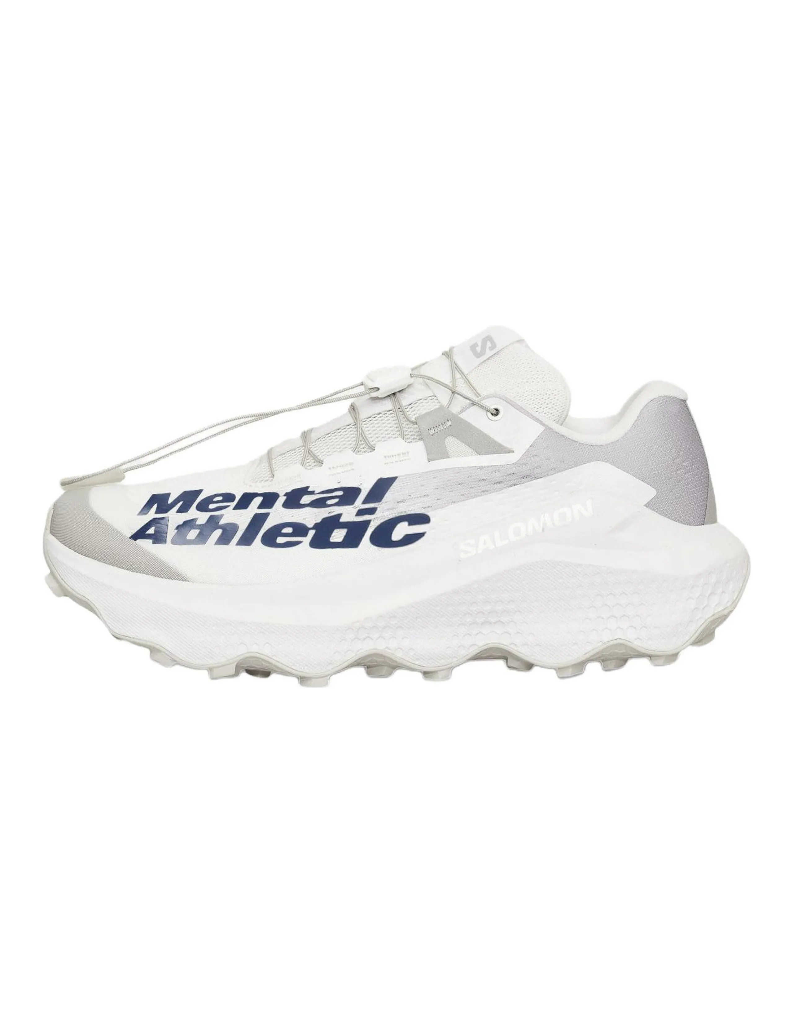 SALOMON × Mental Athletic Ultra Glide 3 Versatile Comfortable Trail Running Shoes Unisex White