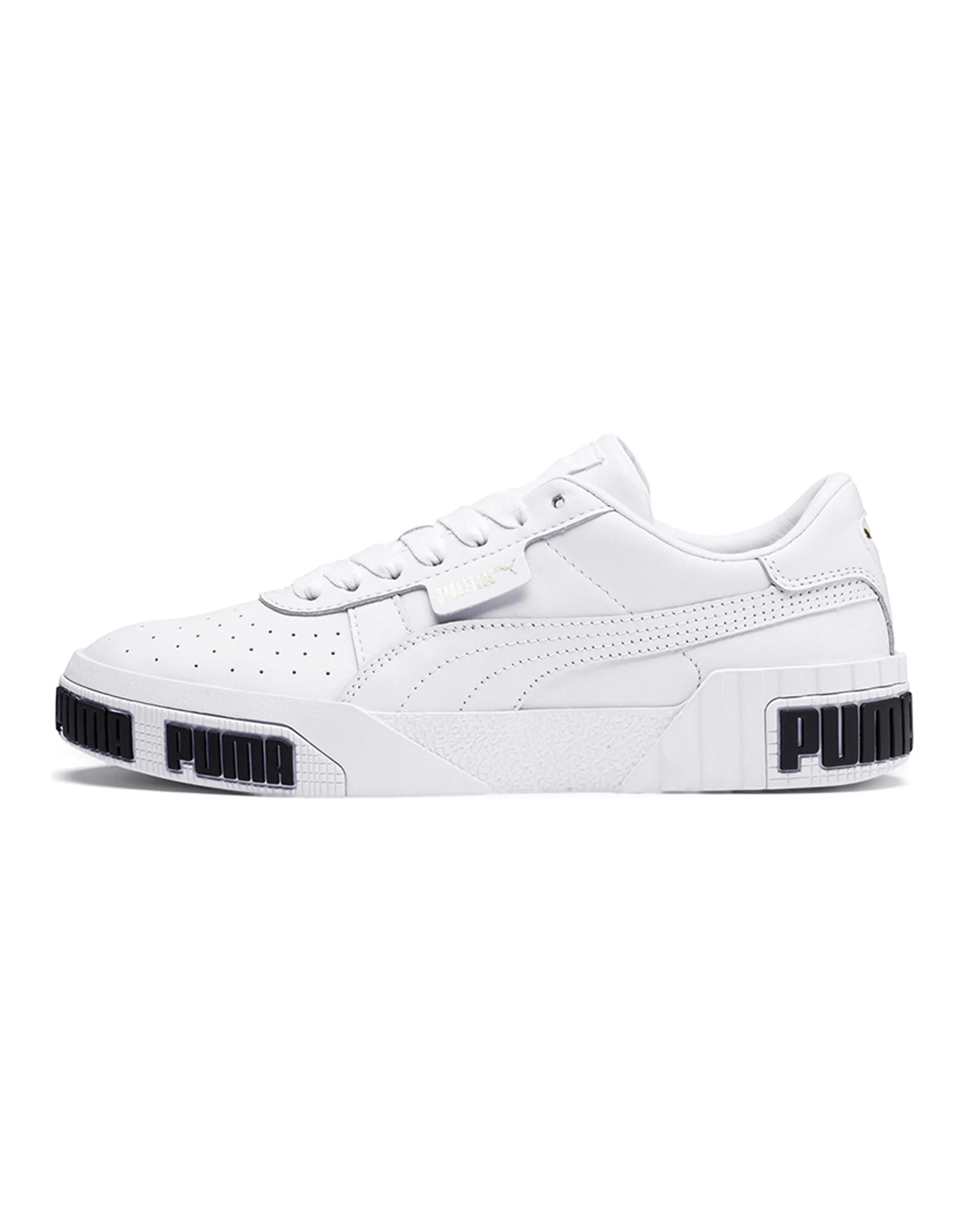 PUMA Cali Bold 'White Metallic Gold' Women's