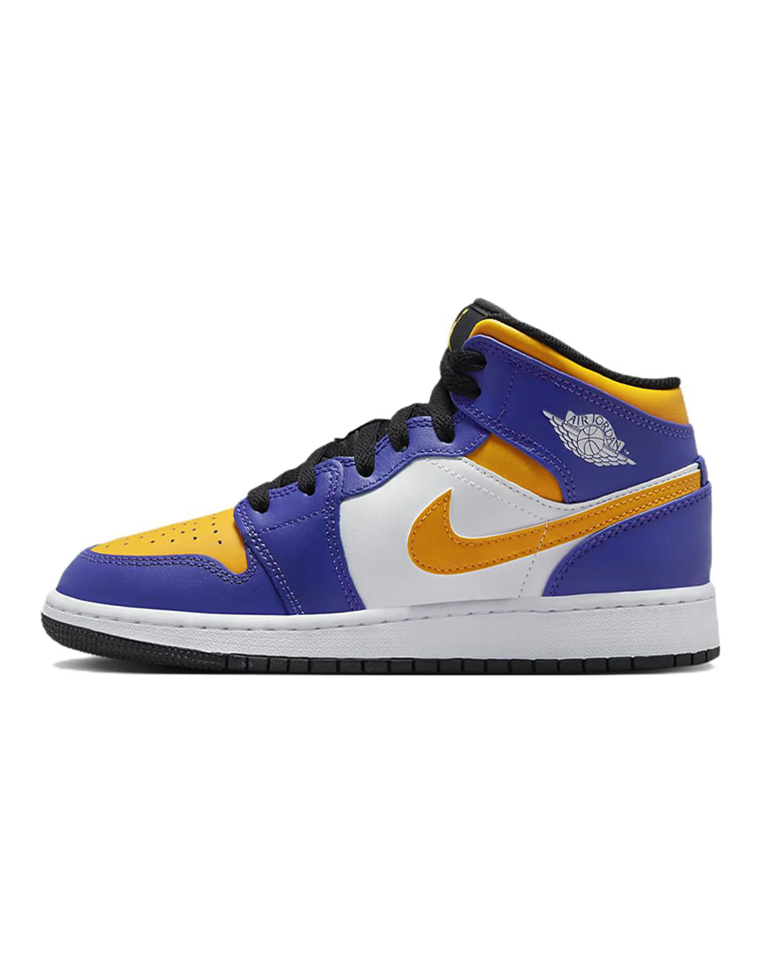 Jordan 1 Mid Lakers 2022 GS