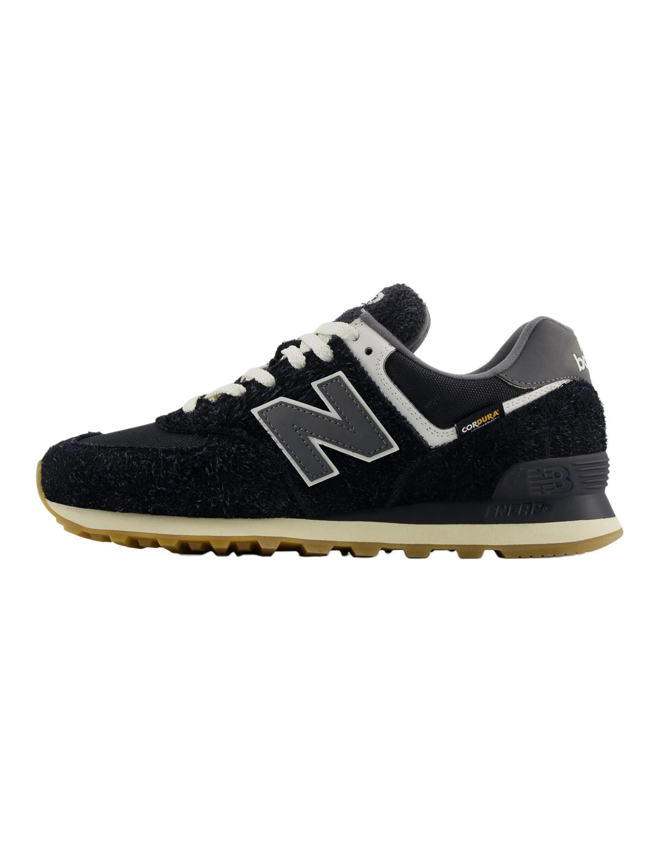 New Balance 574 'Black Cordura Suede'