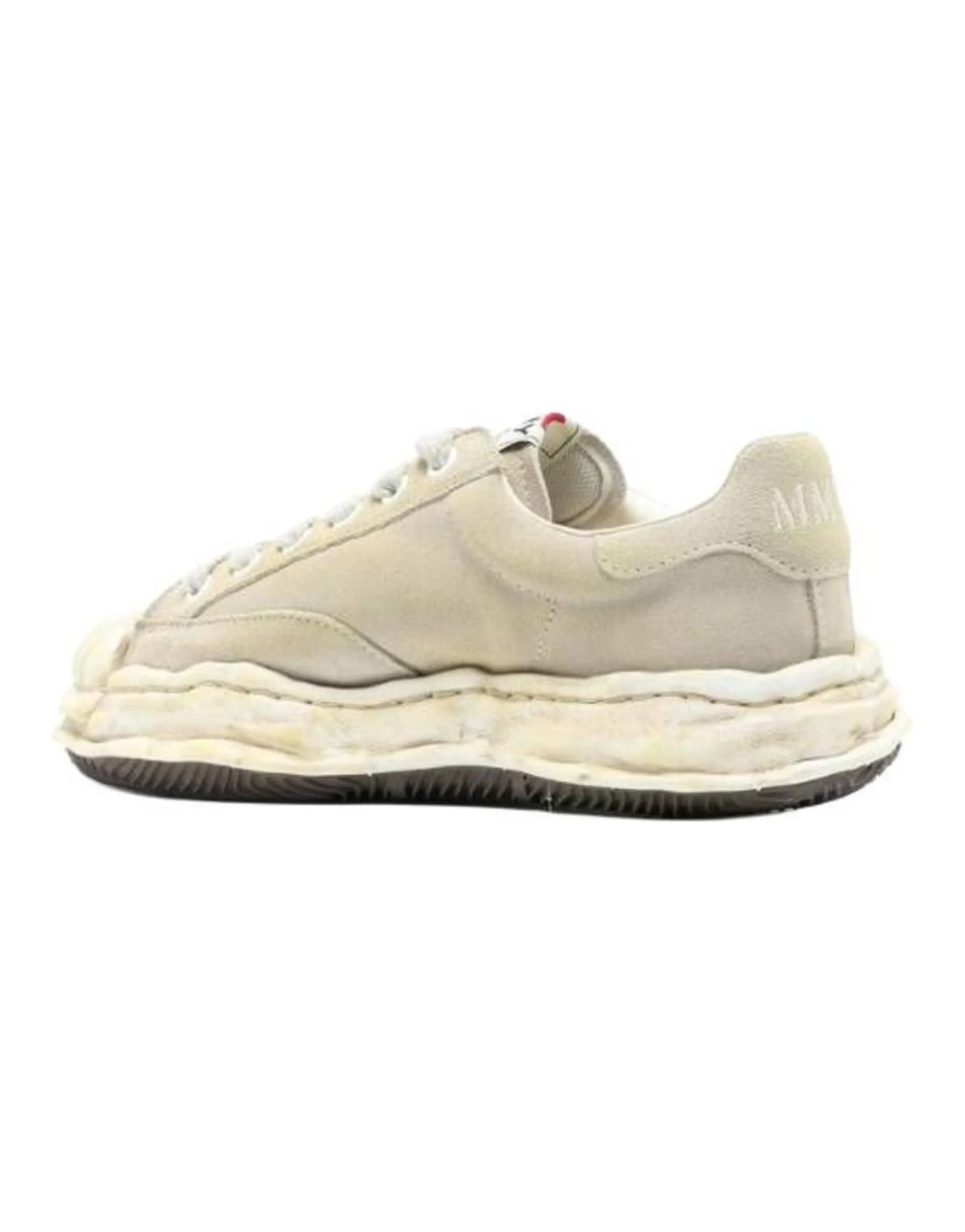 MIHARA YASUHIRO Blakey Leather Fashion Trendy Simple Versatile Comfortable Commute Low-Top Casual Shoes Men's Beige