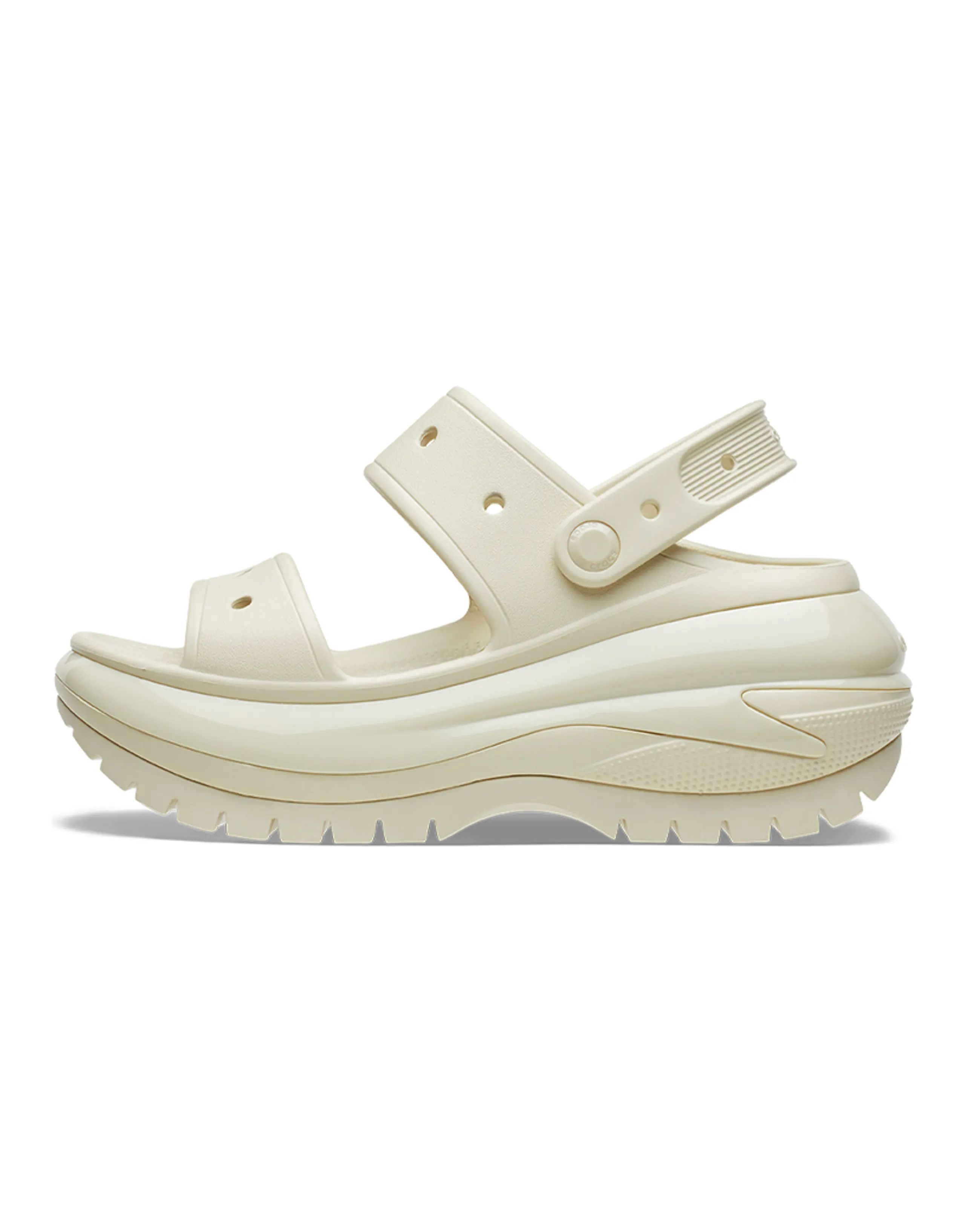 Crocs Mega Crush Sandal Bone Women's