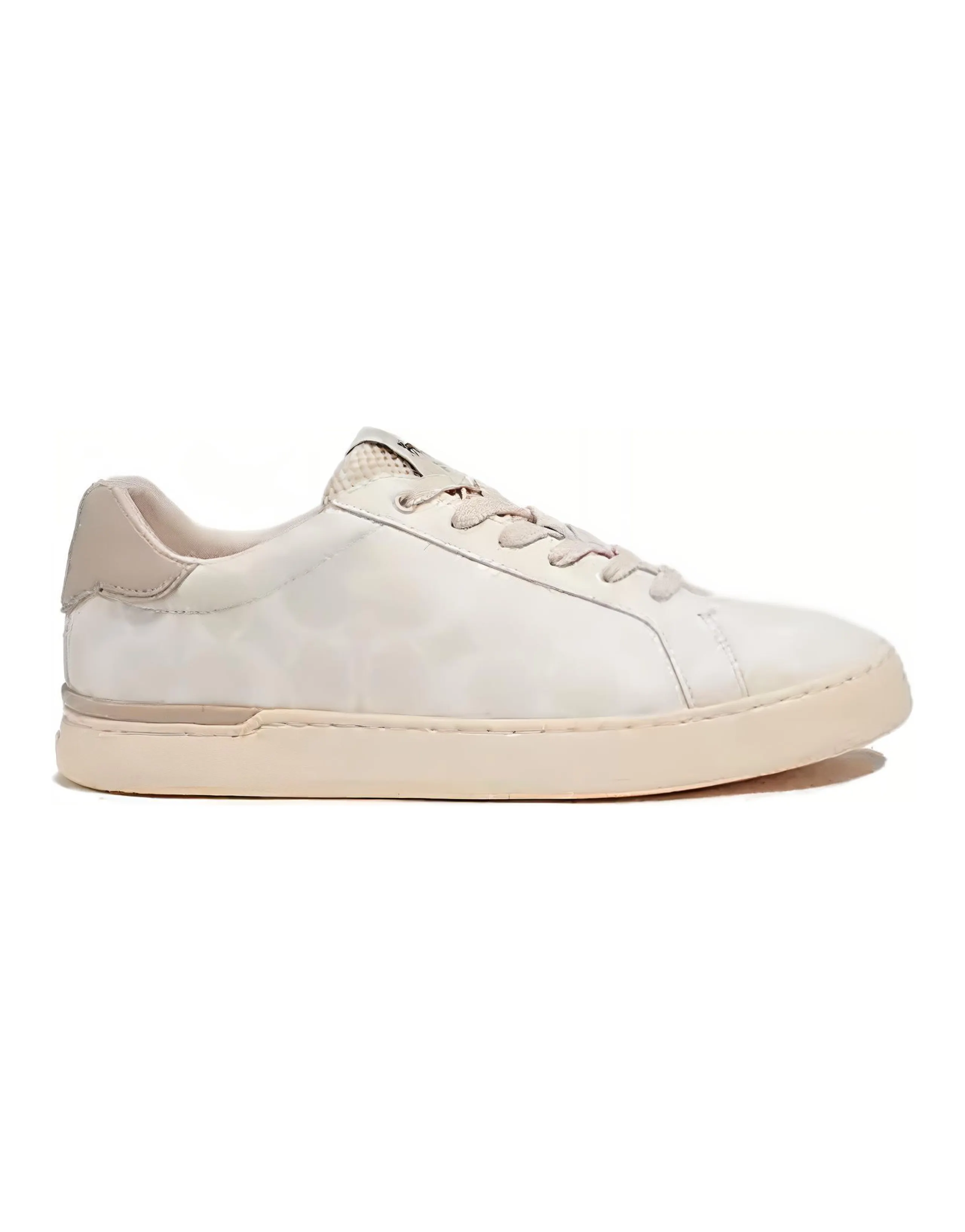 COACH Clip Low Top Skateboard Shoes Men's Chalk