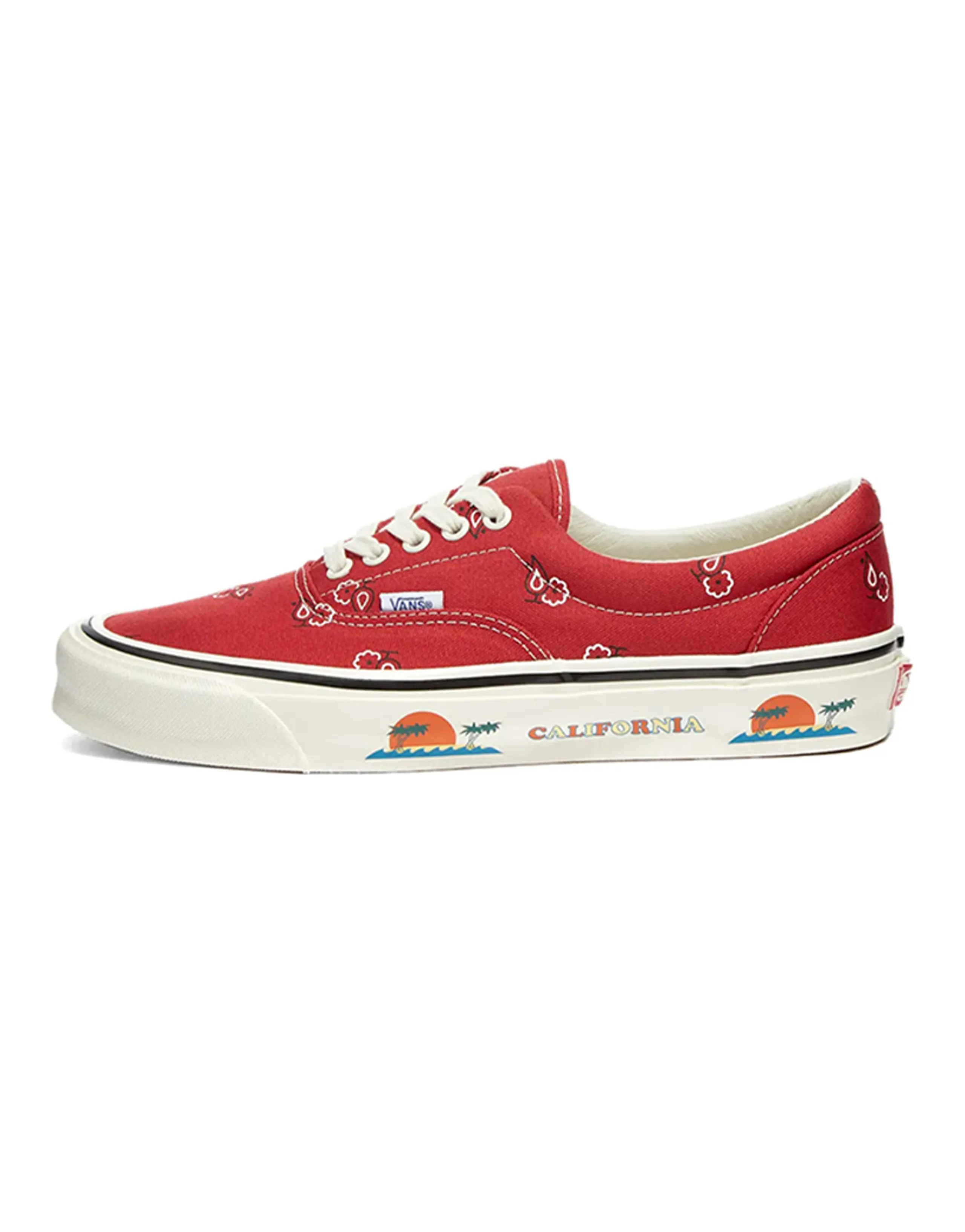 Vans Og Era Paisley Red