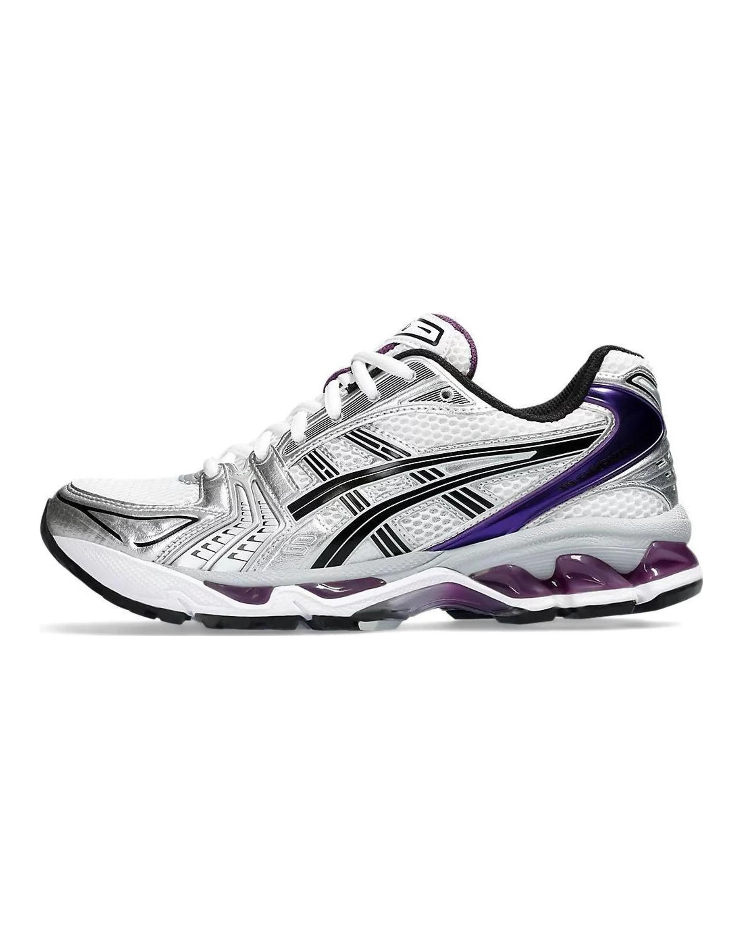 Asics Gel-Kayano 14 White Dark Grape Women's