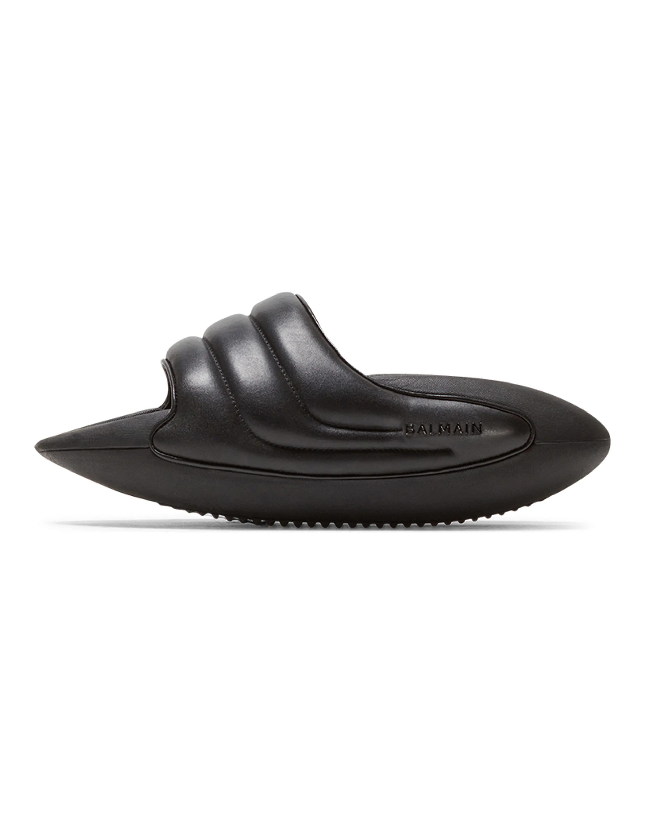 BALMAIN B-IT Mules Black