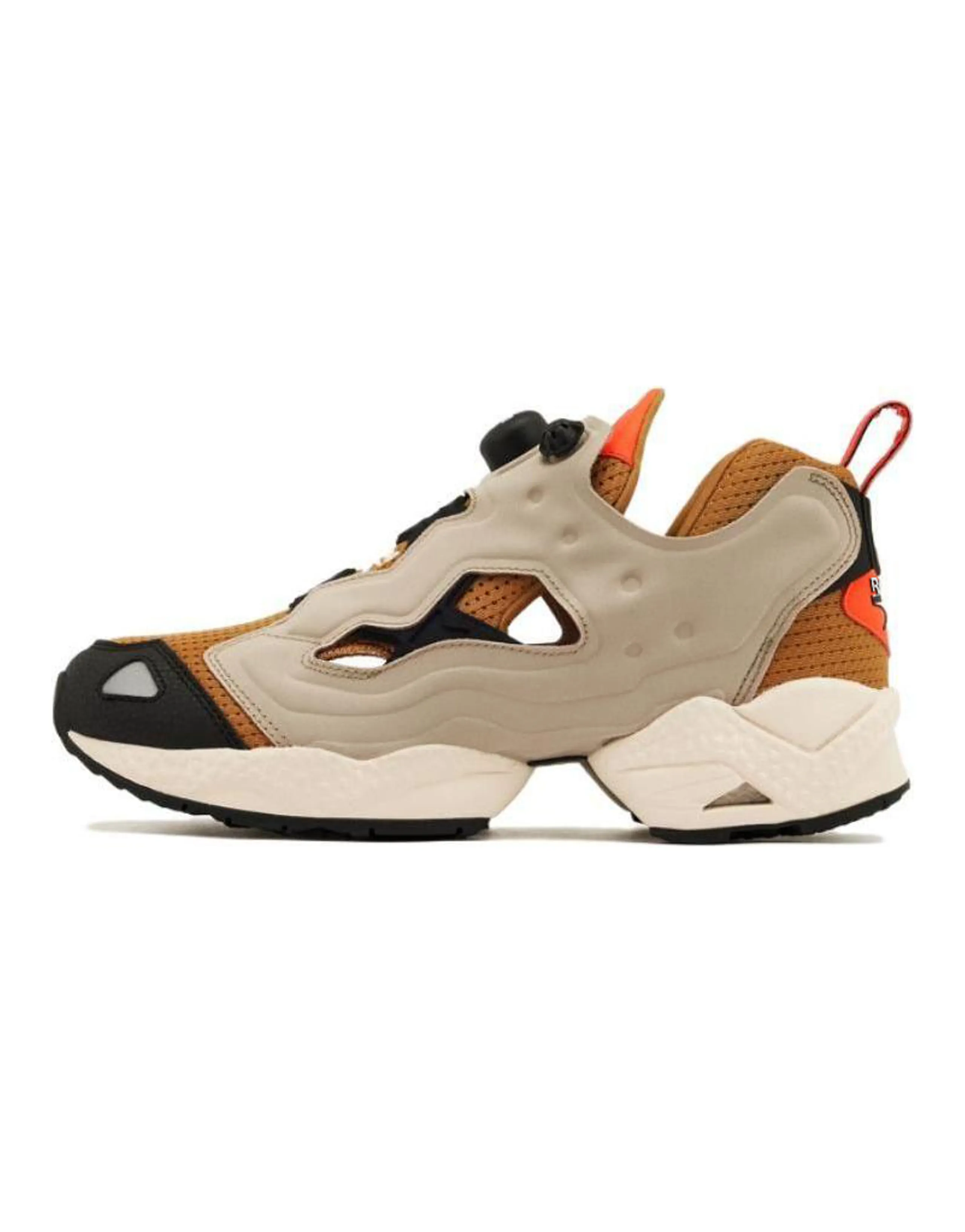 InstaPump Fury Reebok 95 'Court Brown Neon Cherry'