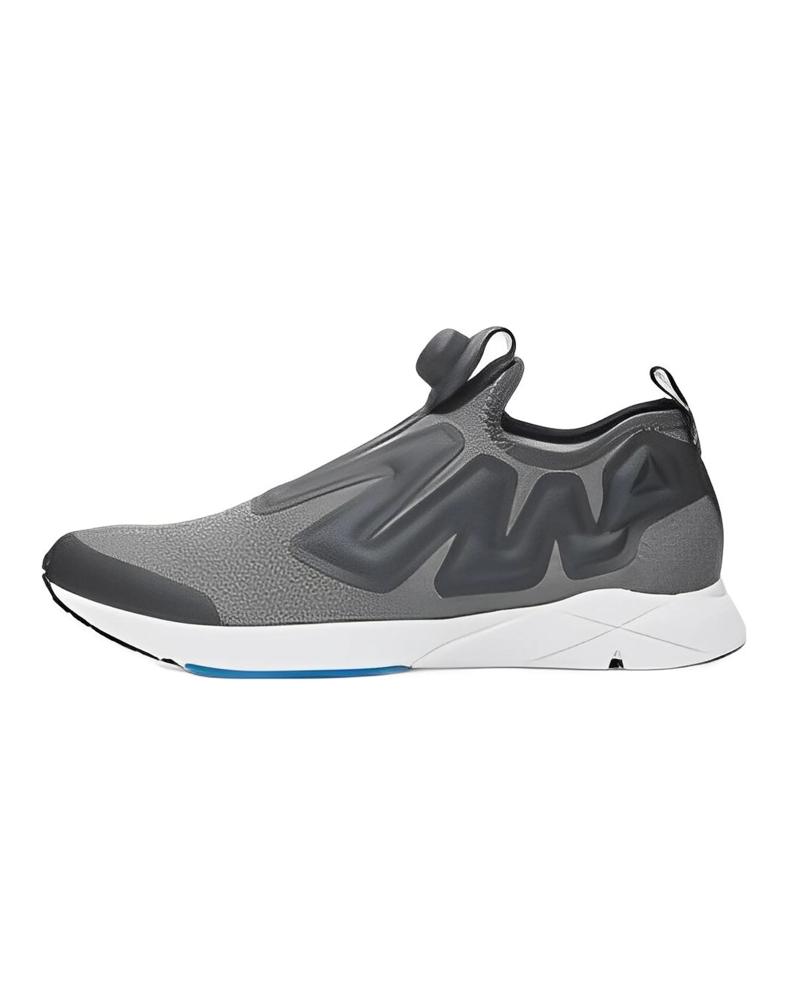 Reebok Pump Supreme Hoodie Coal Comfort Versatile Trendy Low-Top Running Shoes Unisex Grey Black